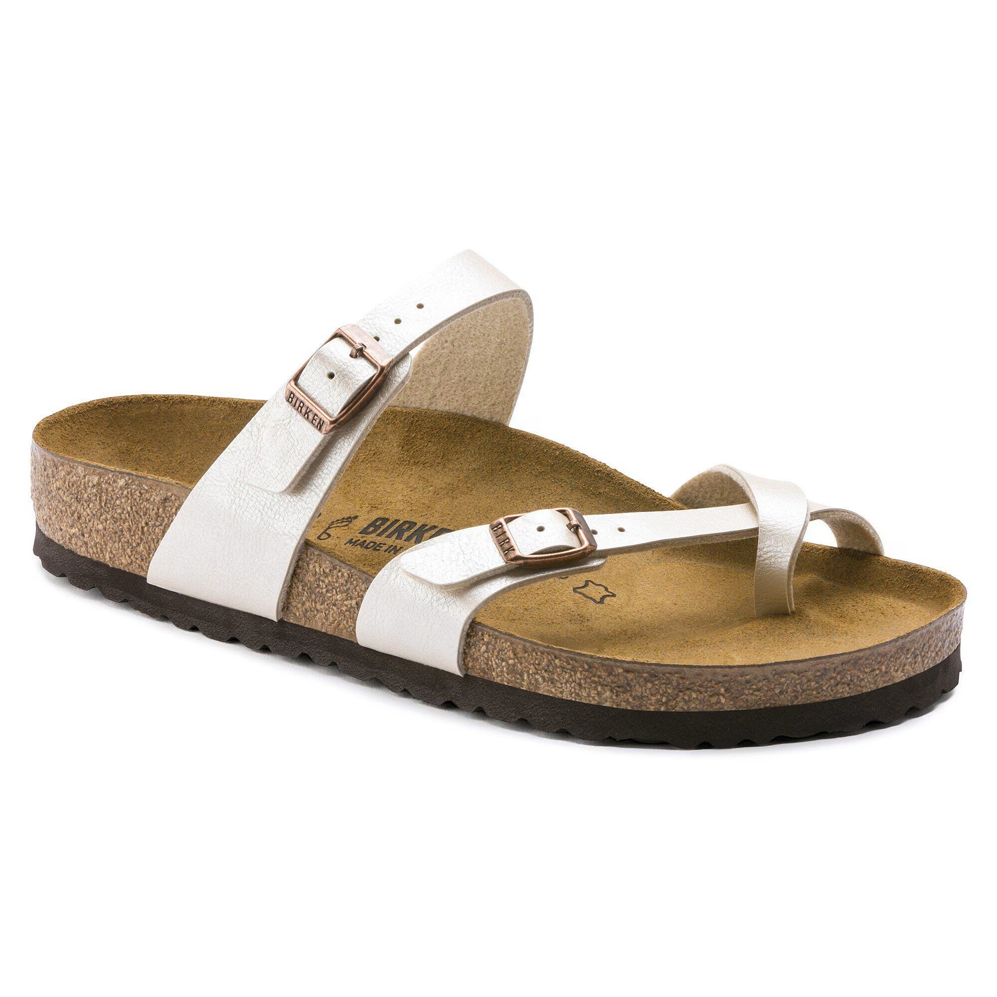 Birkenstock Mayari Calz N Ciabatte Basse da Donna – Bianco - MAYARI071661