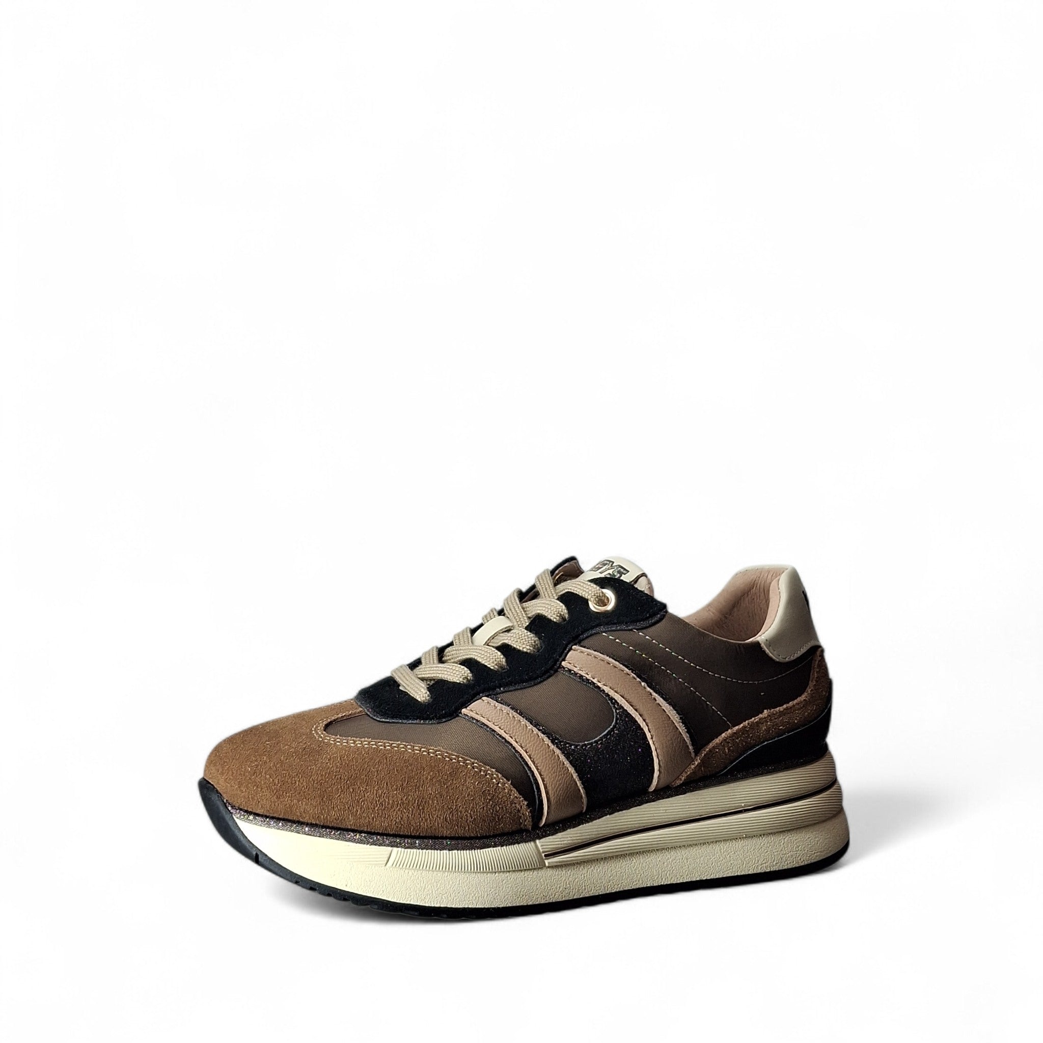Keys Sneakers Basse da Donna – Marrone - K-11290