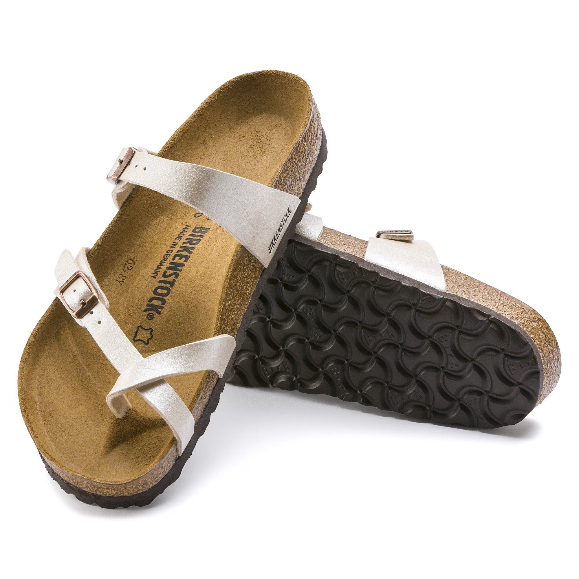 Birkenstock Mayari Calz N Ciabatte Basse da Donna – Bianco - MAYARI071661