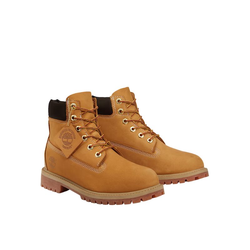 Timberland Stivaletti Stringati Boot da Bambina – Beige