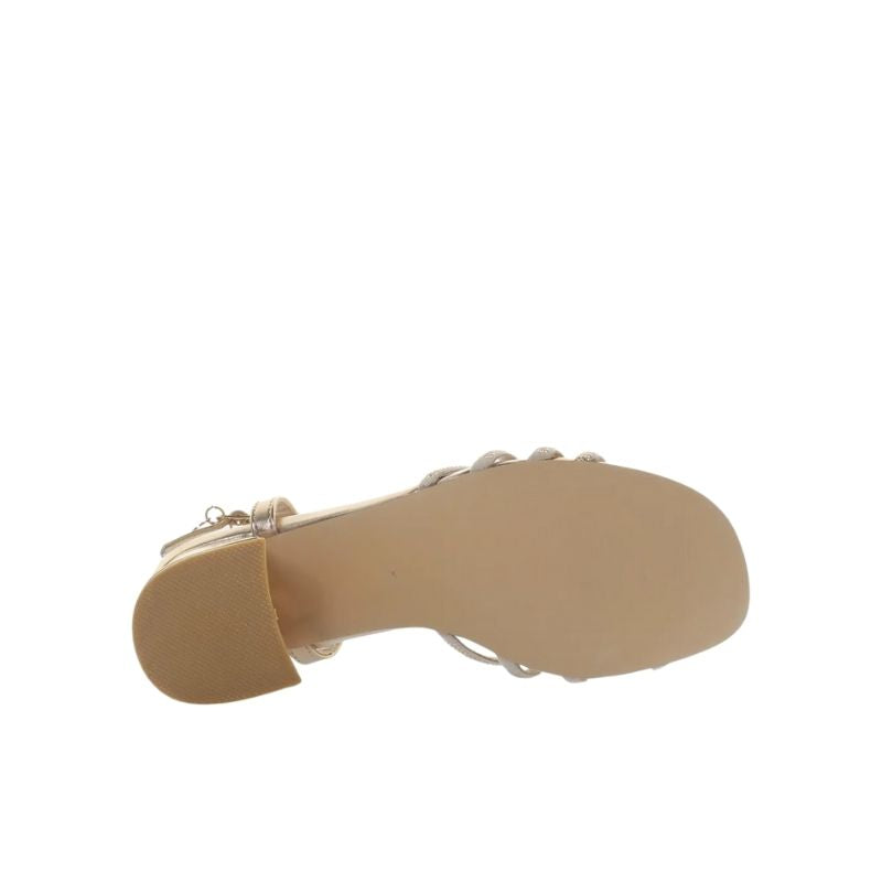 Kammi Sandali con Tacco da Donna – Argento