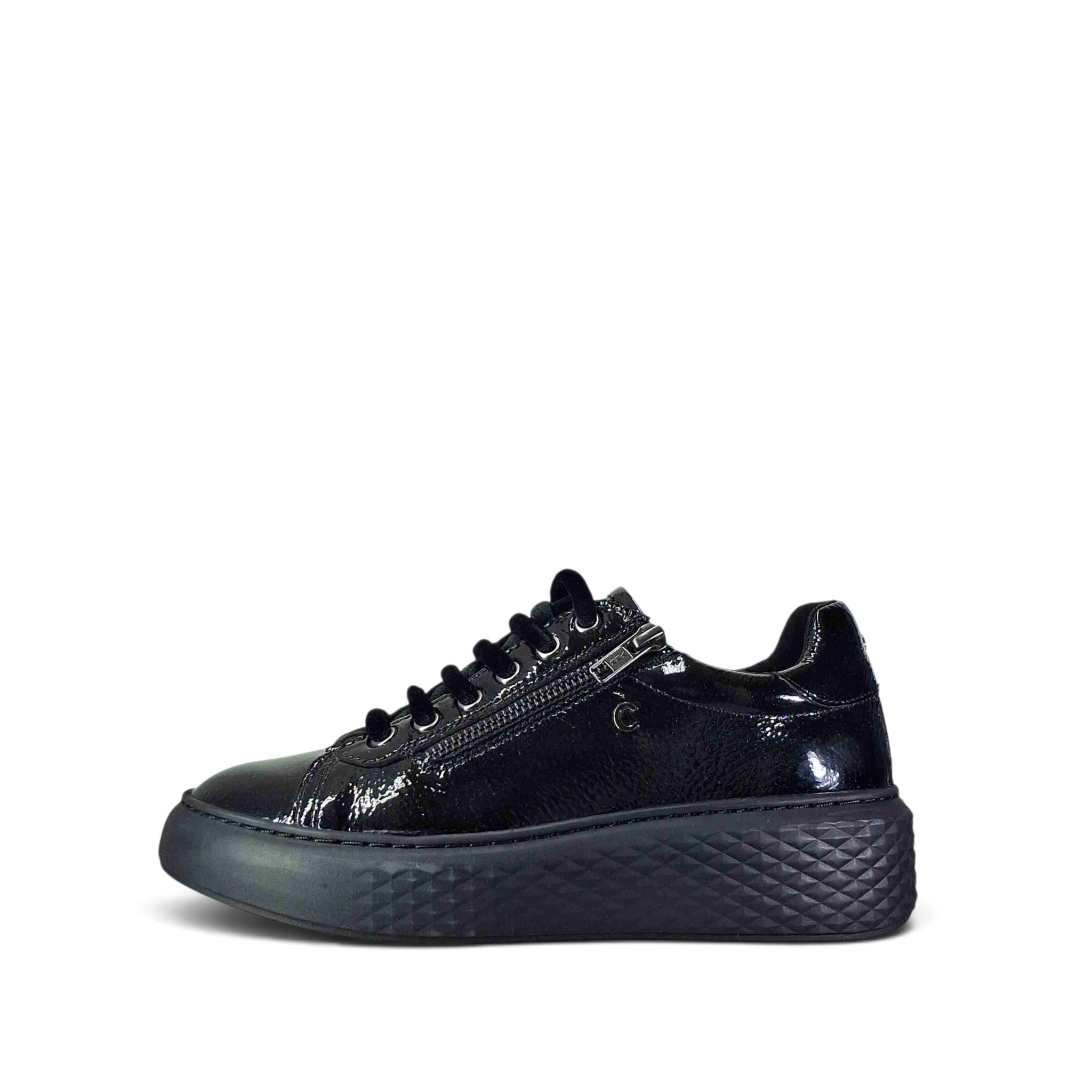 Cinzia soft Goat temuco + elastic black Sneakers basse da Donna – IV8025610 001