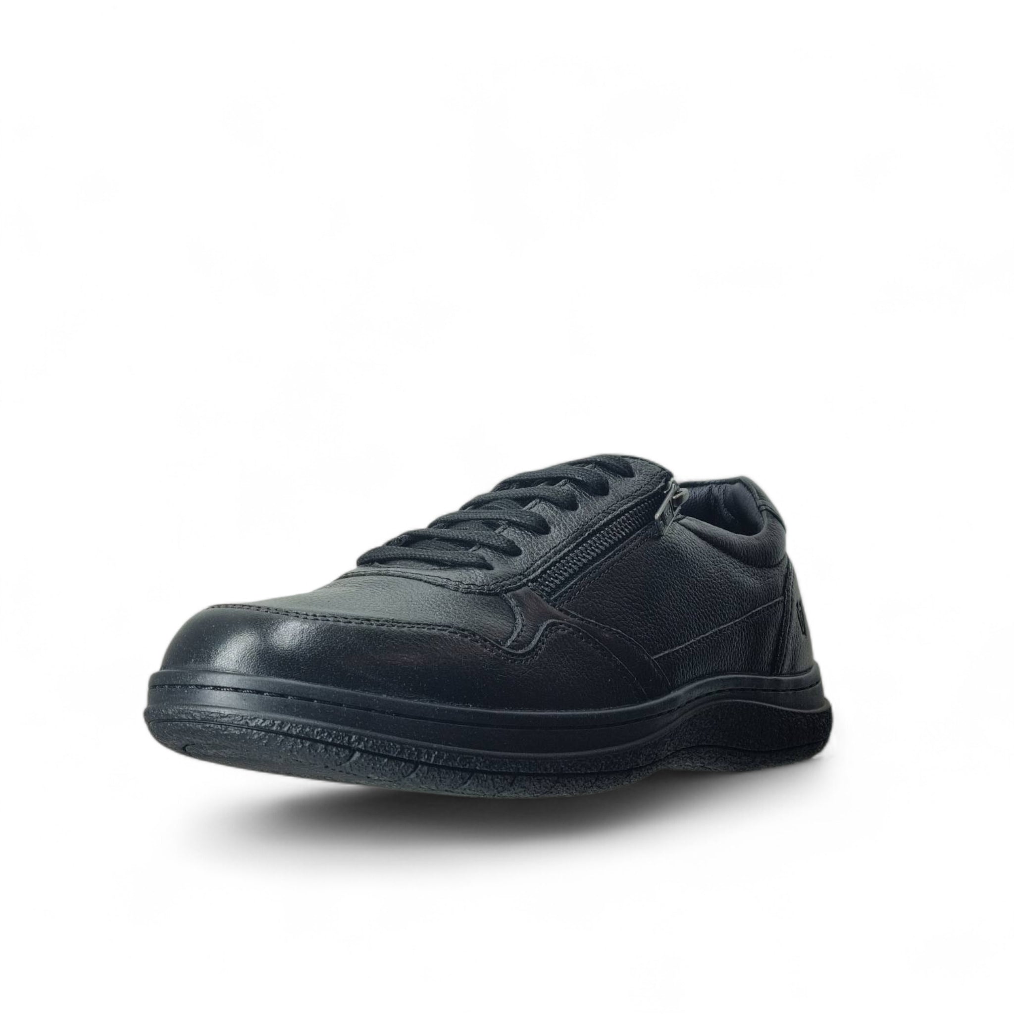 Valleverde Scarpe Basse Stringate da Uomo – Nero