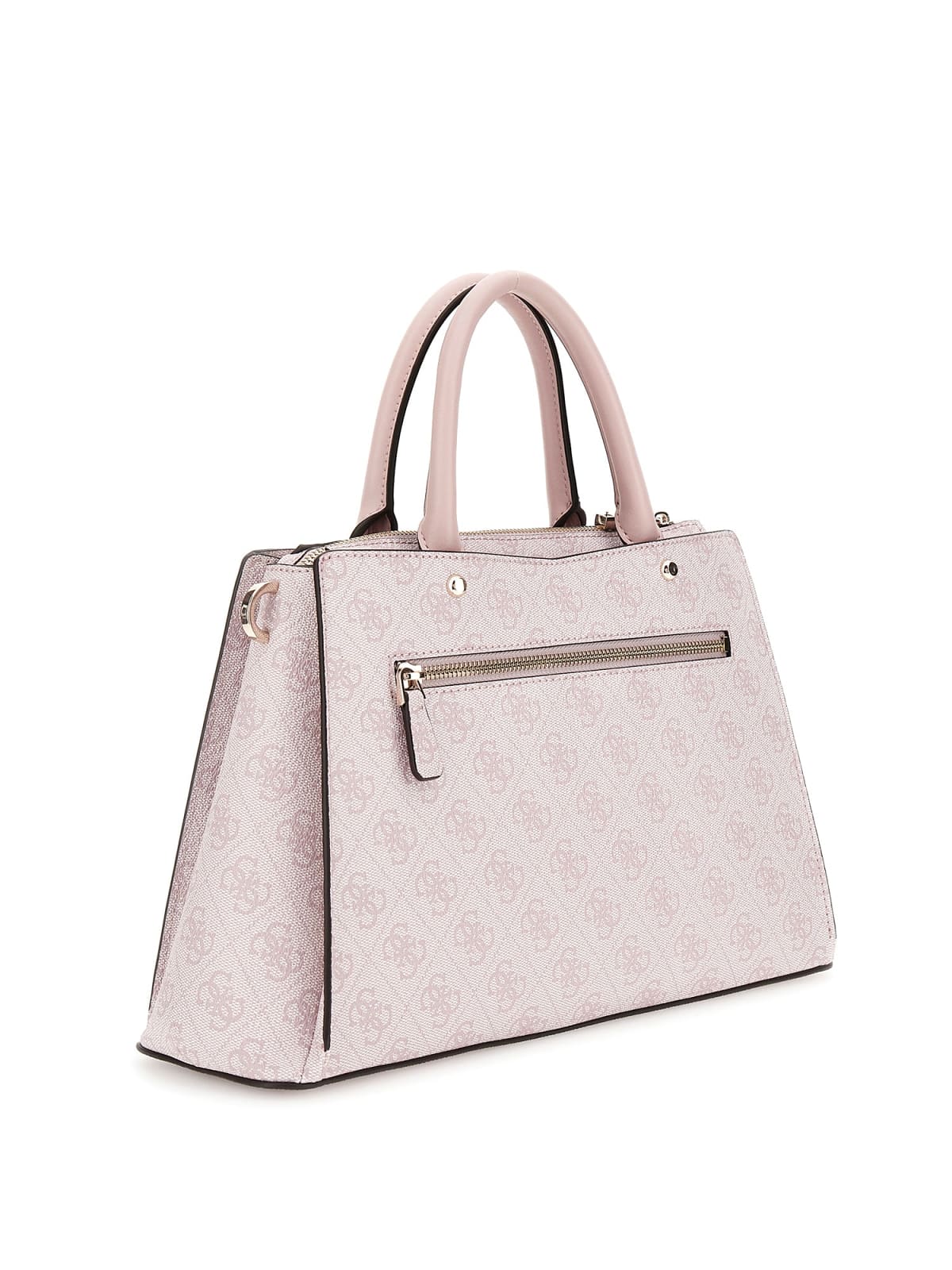 Guess Zamira Luxury Satchel Tracolla Media da Donna – Viola - HWSG9629060 OR