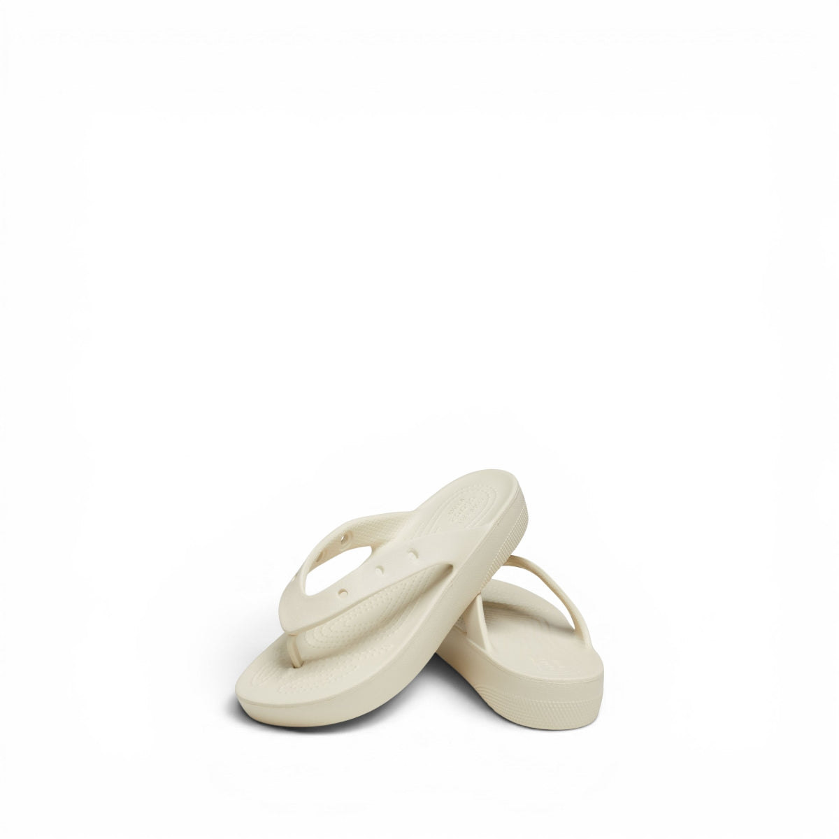 Crocs Classic Platform Flip W Ciabatte In Gomma da Donna – 207714 WHITE