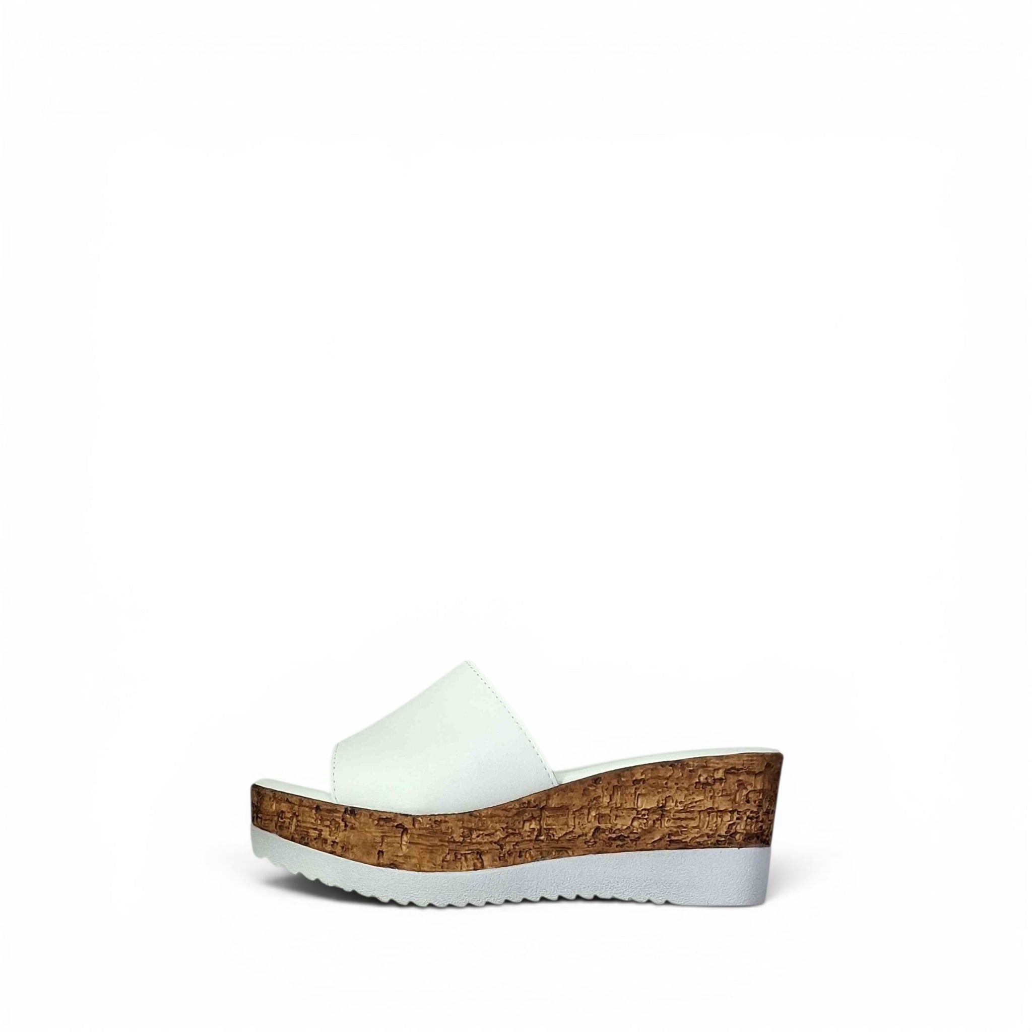 Pierago Michela Sandali Con Zeppa da Donna – 2331 BIANCO