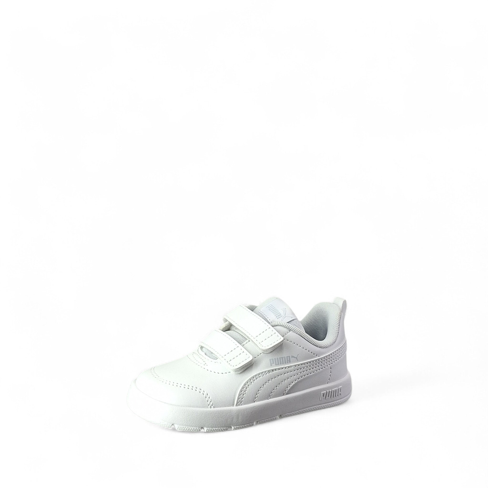 Puma Courtflex V Scarpe Basse da Bambino – Bianco - 310252 02