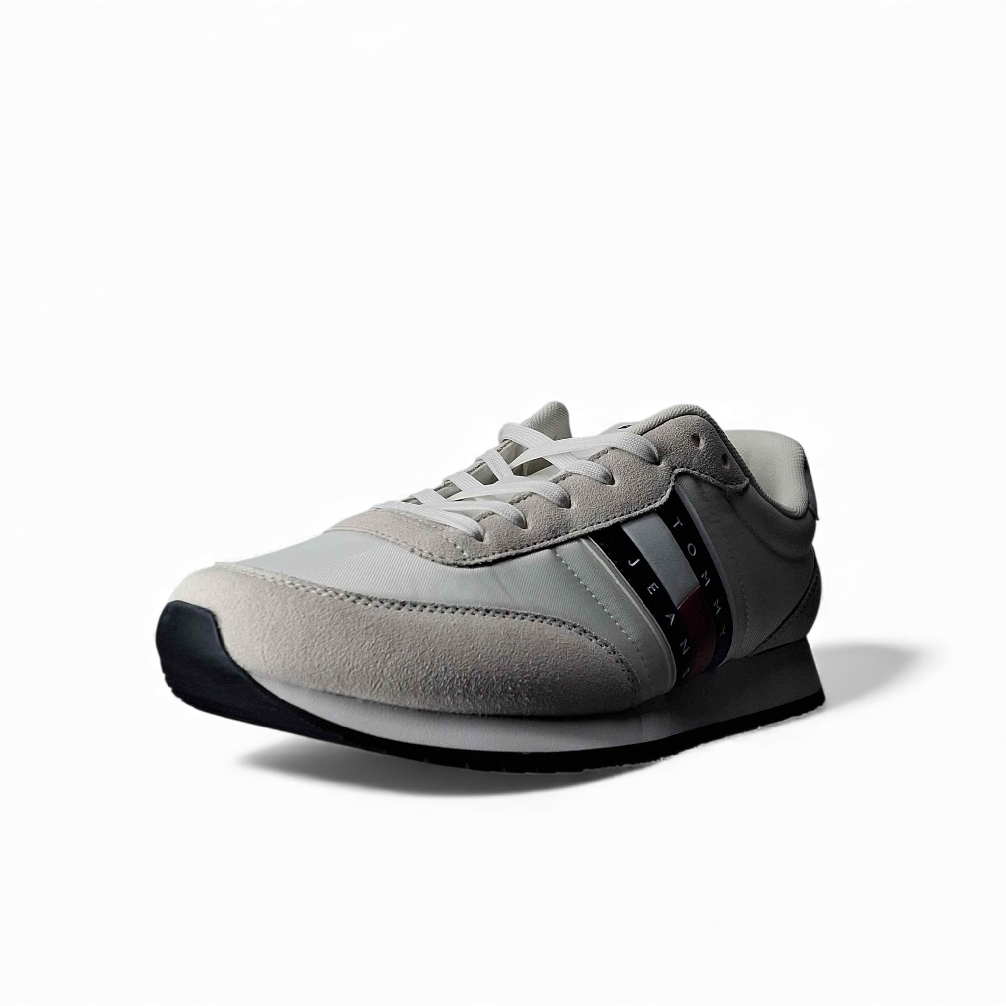 Tommy Hilfiger Sneakers Basse Tjm Runner Casual Ess da Uomo – Bianco