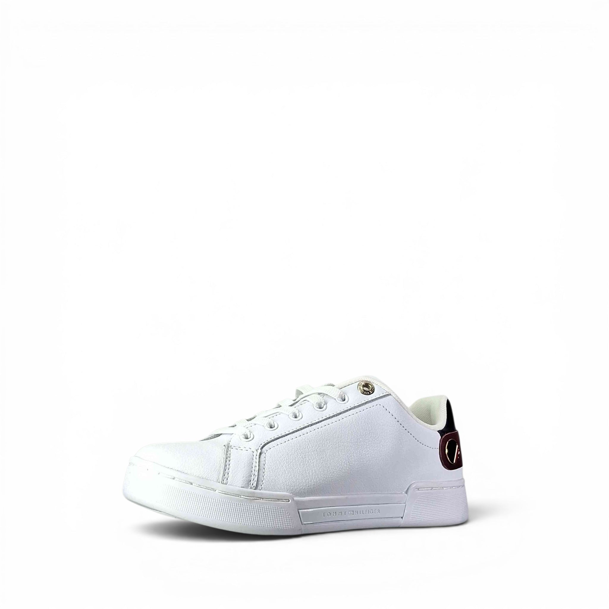 Tommy Hilfiger Button Detail Sneakers Basse da Donna – FW0FW06733