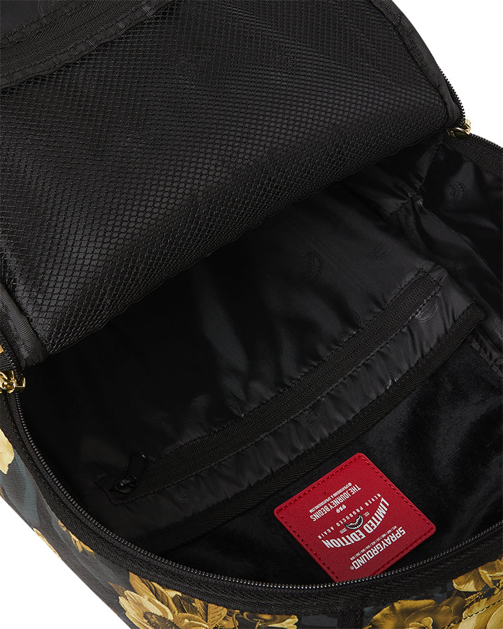Sprayground Gold Floral Remix Backpack Zaini Streetwear da Unisex – 910B8683NSZ