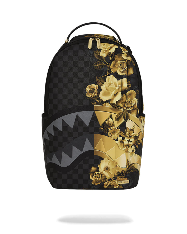Sprayground Gold Floral Remix Backpack Zaini Streetwear da Unisex – 910B8683NSZ