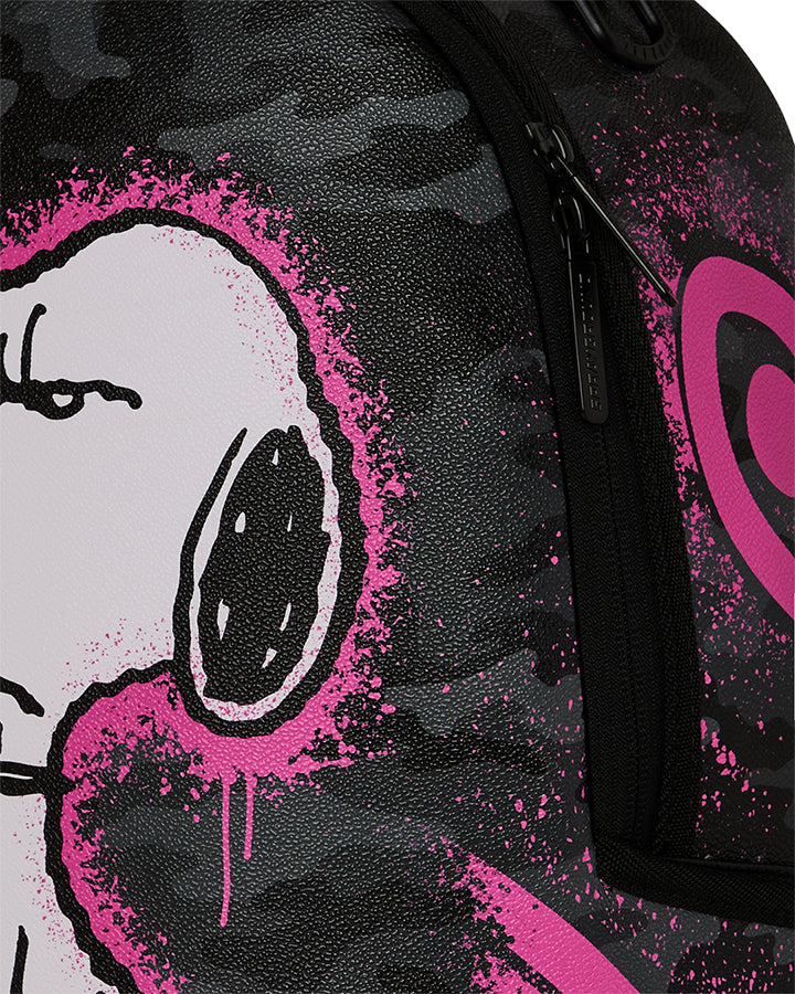 Sprayground Snoopy Pink Stencil Zaini Streetwear da Unisex – 910B8781NSZ