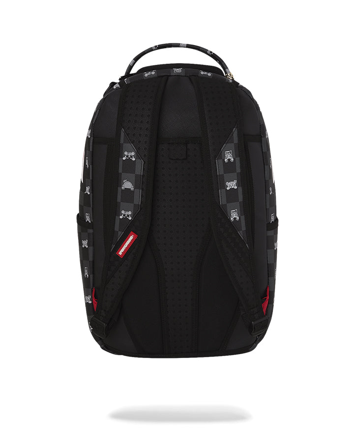 Sprayground Gray Peeking Character Zaini Streetwear da Unisex – 910B8872NSZ