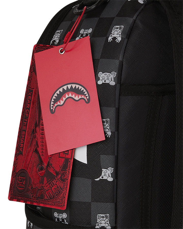 Sprayground Gray Peeking Character Zaini Streetwear da Unisex – 910B8872NSZ