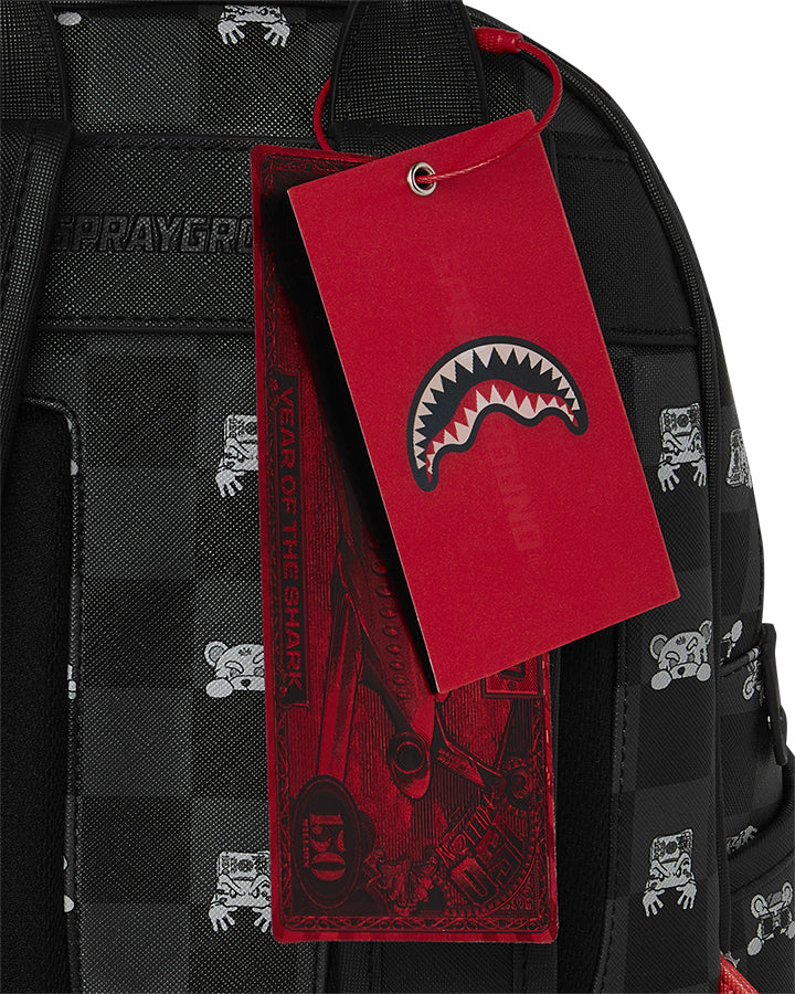Sprayground Gray Peeking Character Zaini Streetwear da Unisex – 910B8908NSZ