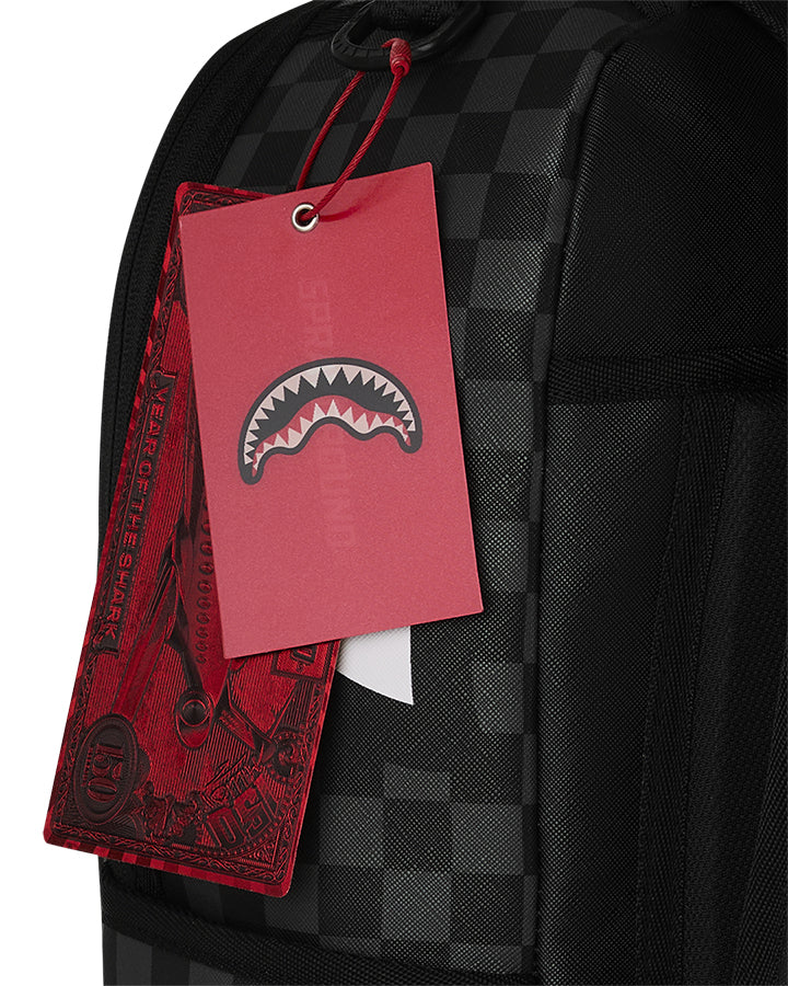 Sprayground Silver Side Drip Backpack Zaini Streetwear da Uomo – Nero - 910B8940NSZ