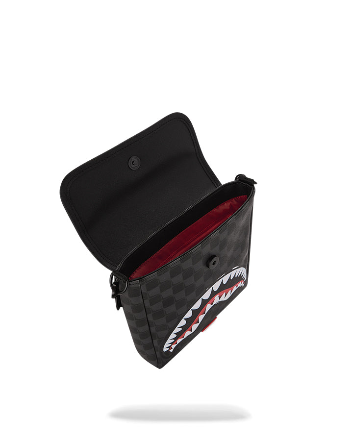 Sprayground Sharks In Paris Balloon Tracolla Media da Uomo – Nero - 910B8946NSZ