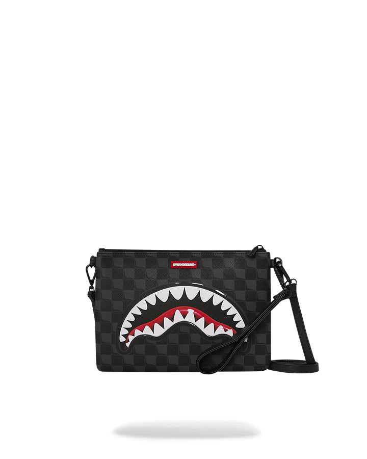 Sprayground Sharks In Paris Balloon Tracolla Media da Uomo – Nero - 910B8948NSZ