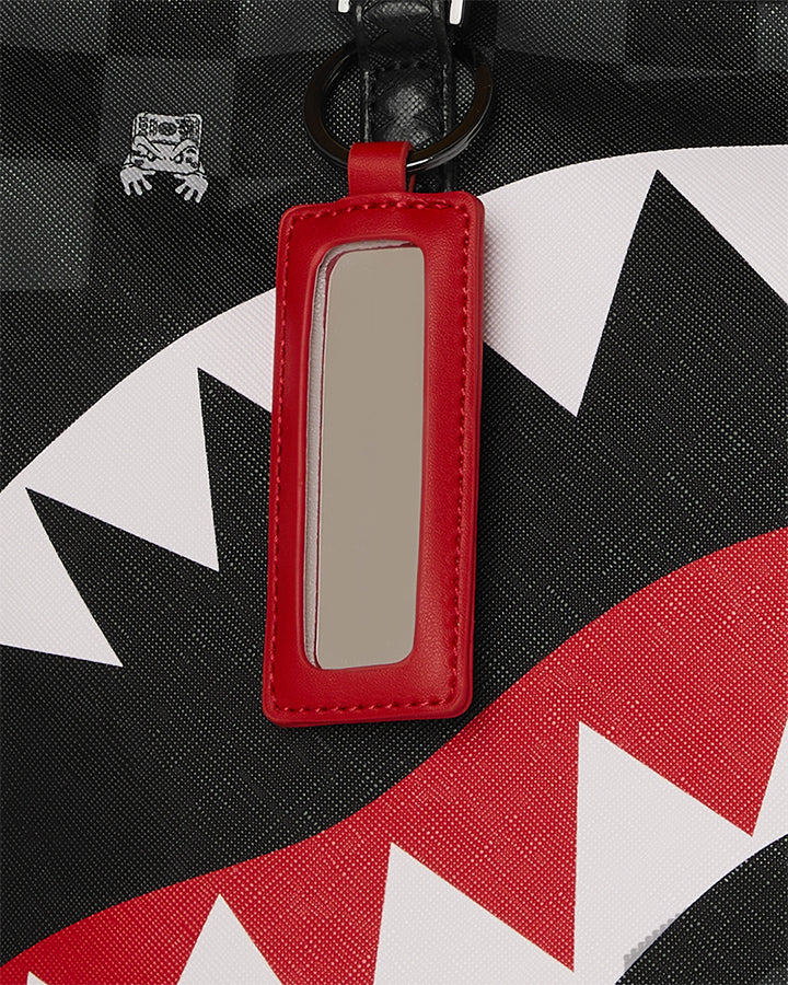 Sprayground Gray Peeking Character Spalla media da Uomo – Nero - 910T8916NSZ