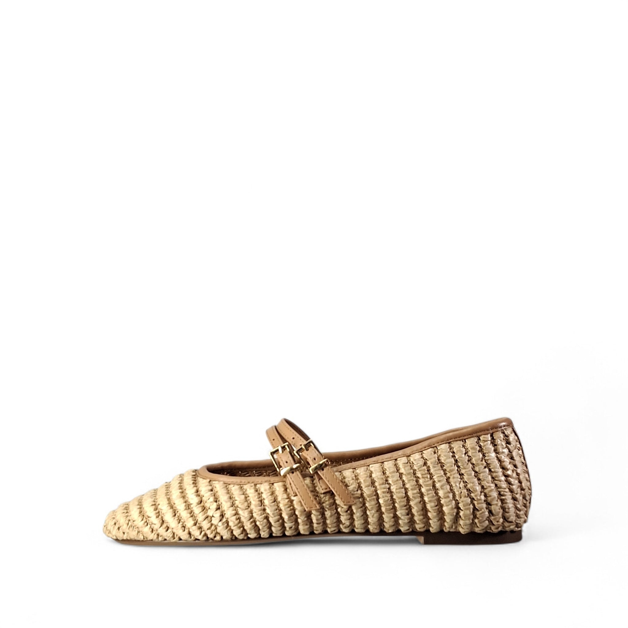 Mormora Matilde Scarpe Basse Senza Stringhe da Donna – Rafia - 25548-22_01