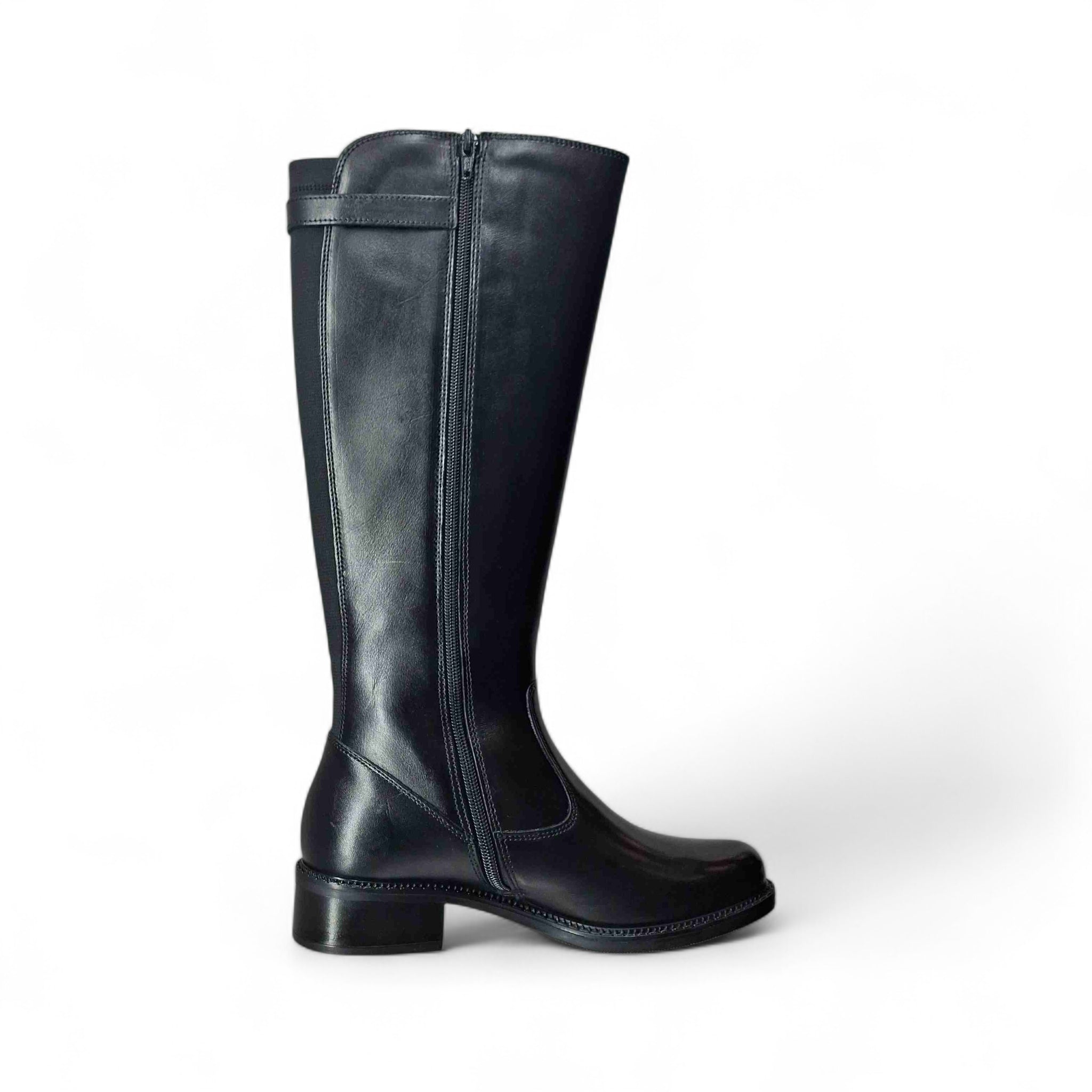 Kammi Stivaletti con Tacco da Donna – Nero