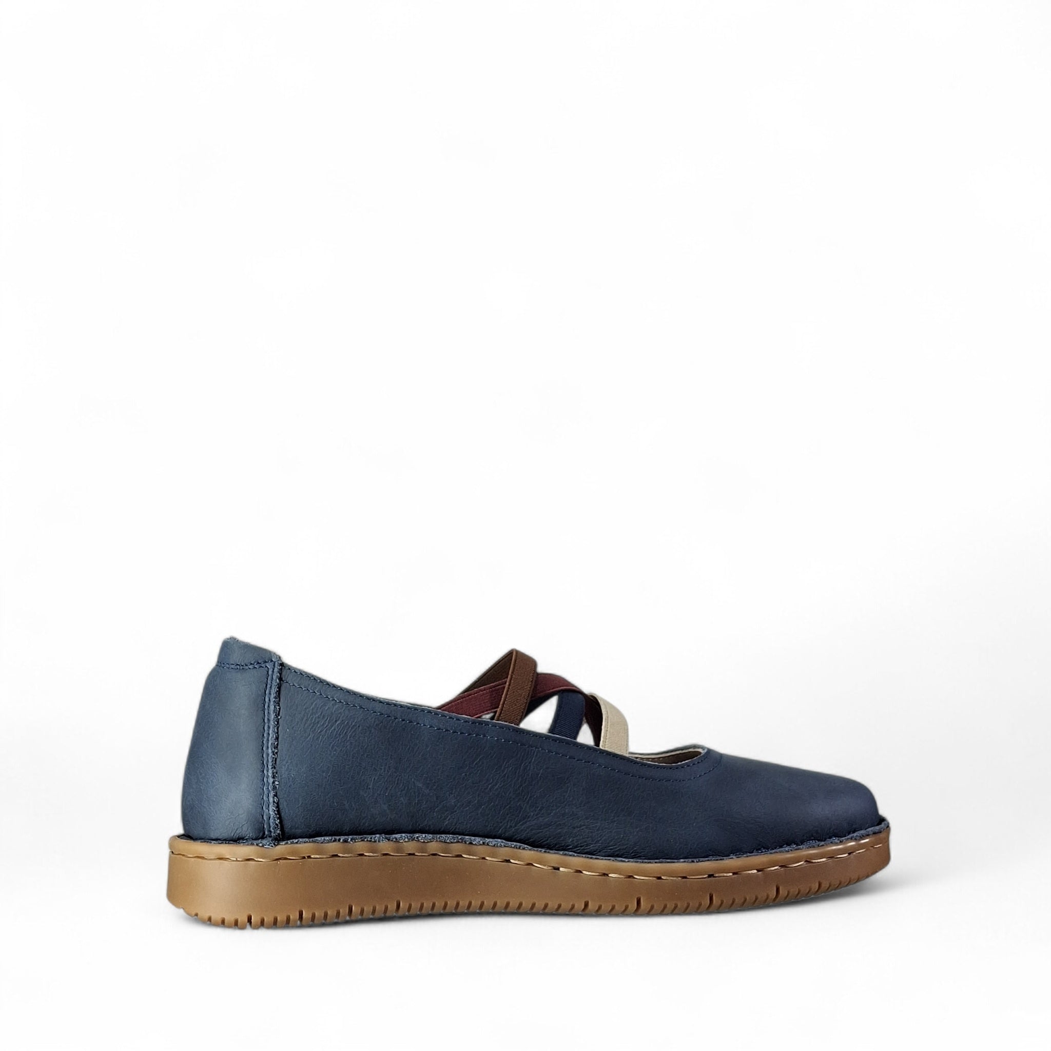 Grunland Inad Scarpe Basse Senza Stringhe da Donna – Blu - SC627868INAD+01