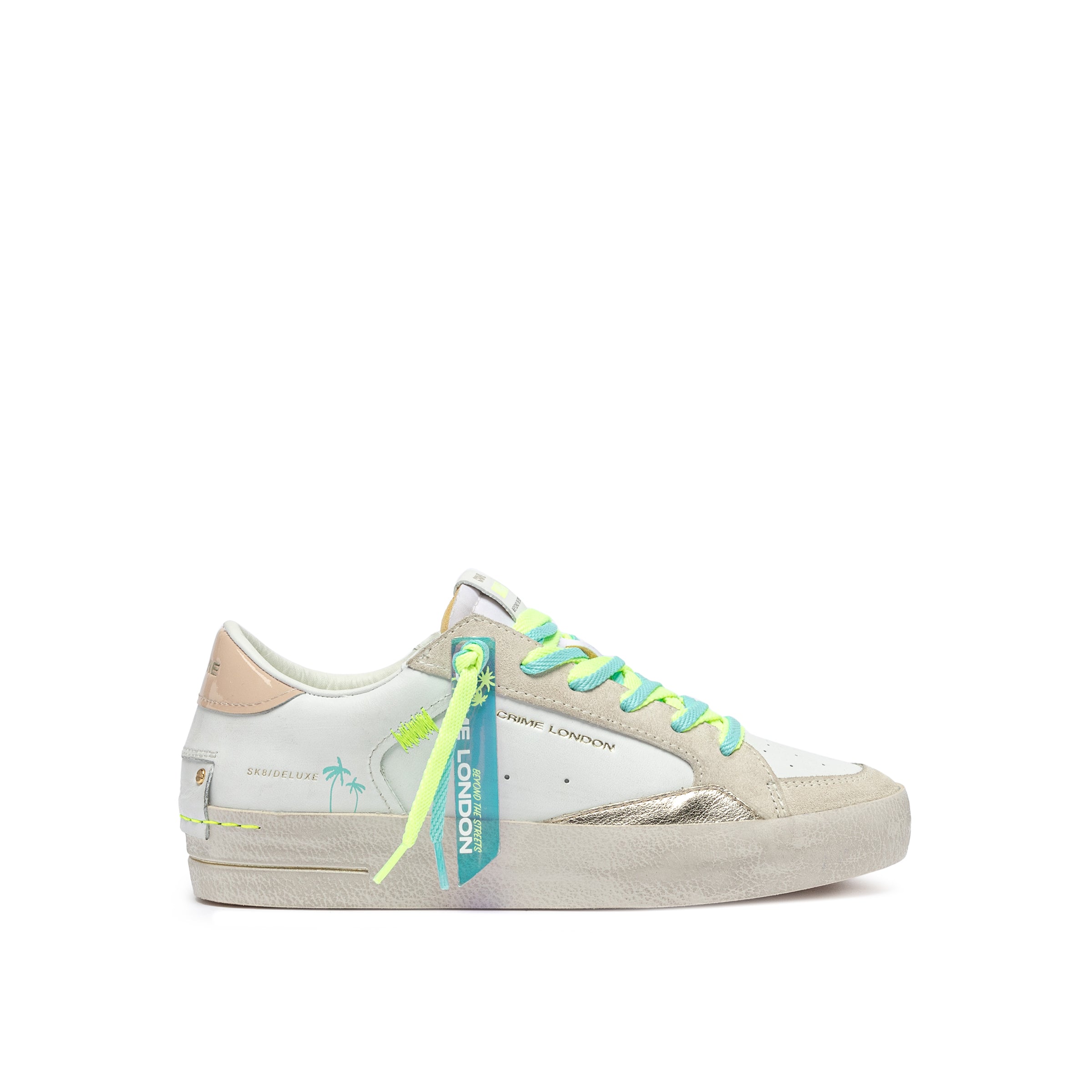 Crime London Sneakers Basse da Donna – Bianco