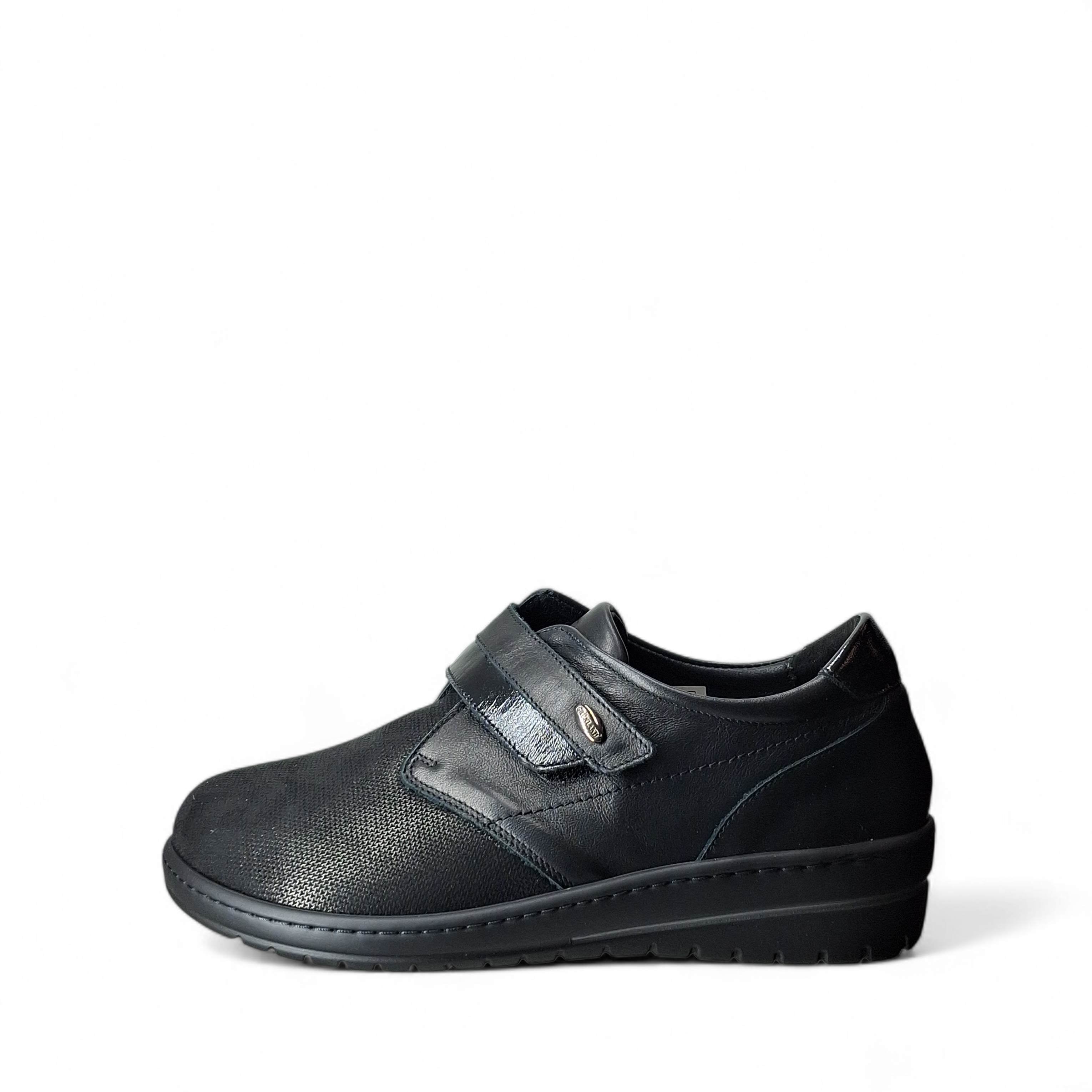 Grunland Scarpe Basse Senza Stringhe Sc da Donna – Nero