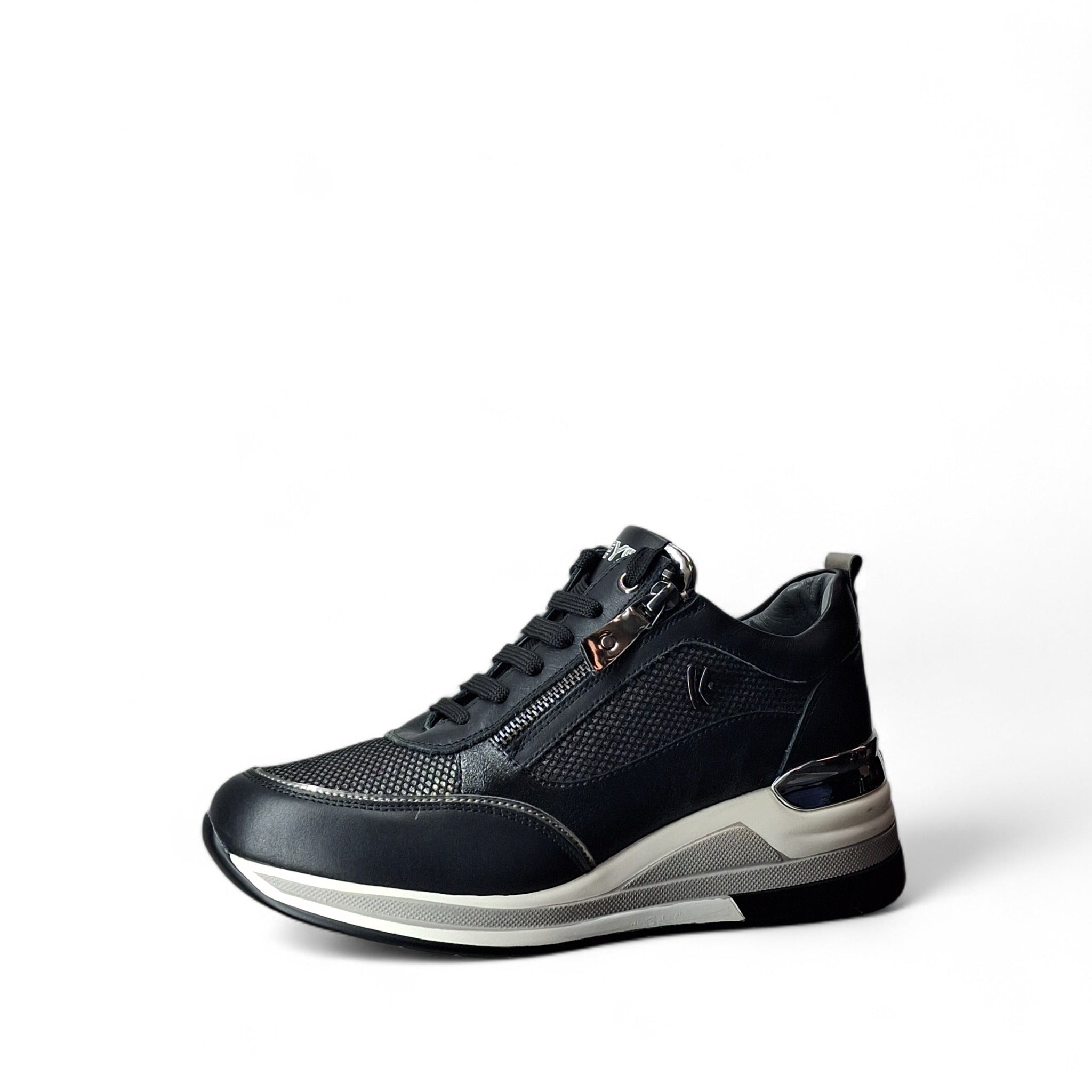 Keys Sneakers Basse da Donna – Nero - K-9814