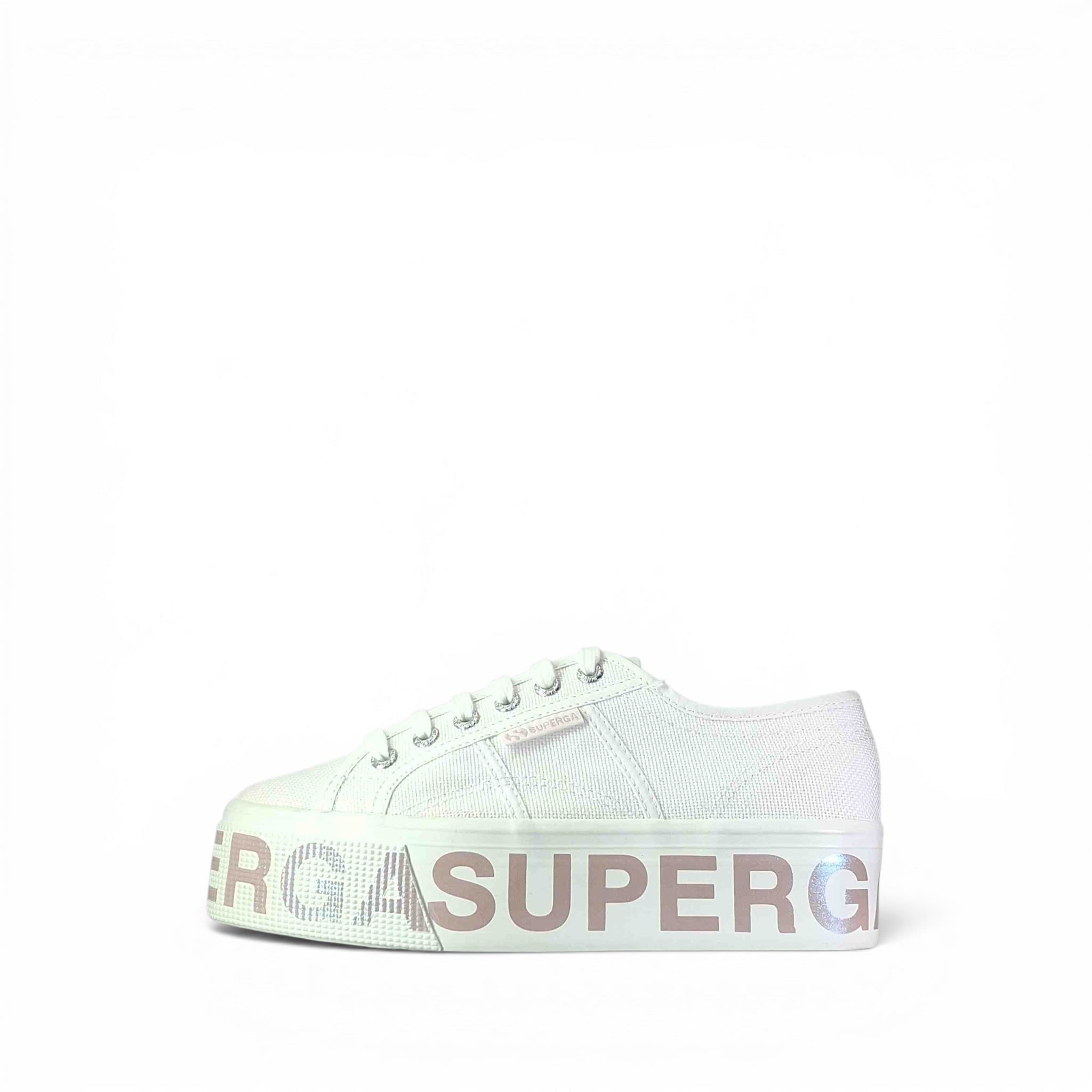 Superga Platform Lettering Sneakers Basse da Donna – S7117DW AIA