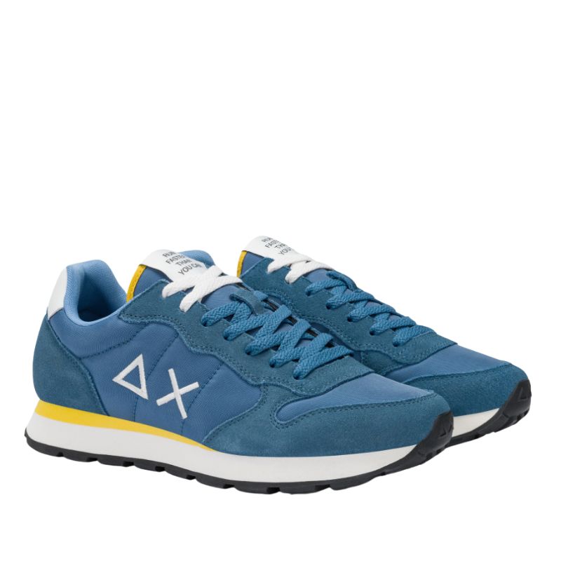 Sun68 Sneakers Basse Tom Solid da Uomo – Blu