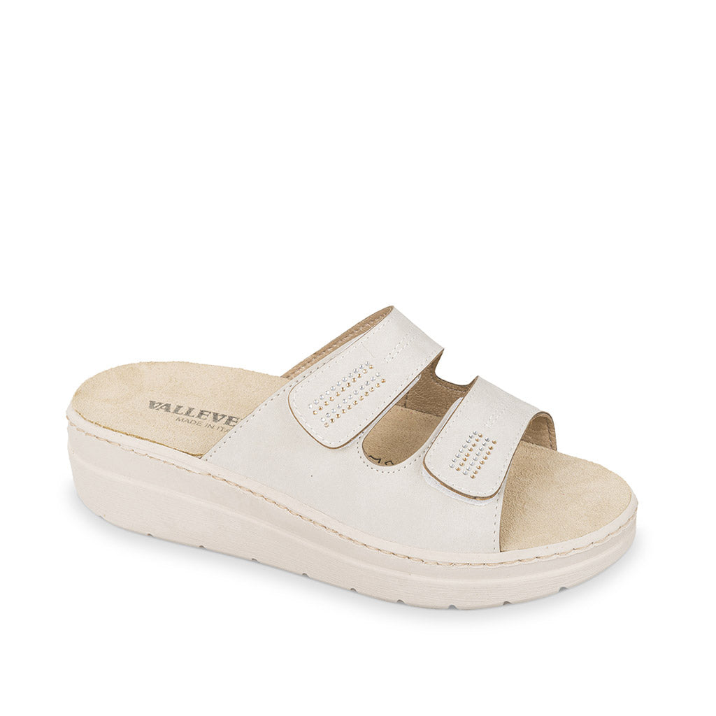 Valleverde Ciabatte Basse da Donna – Bianco