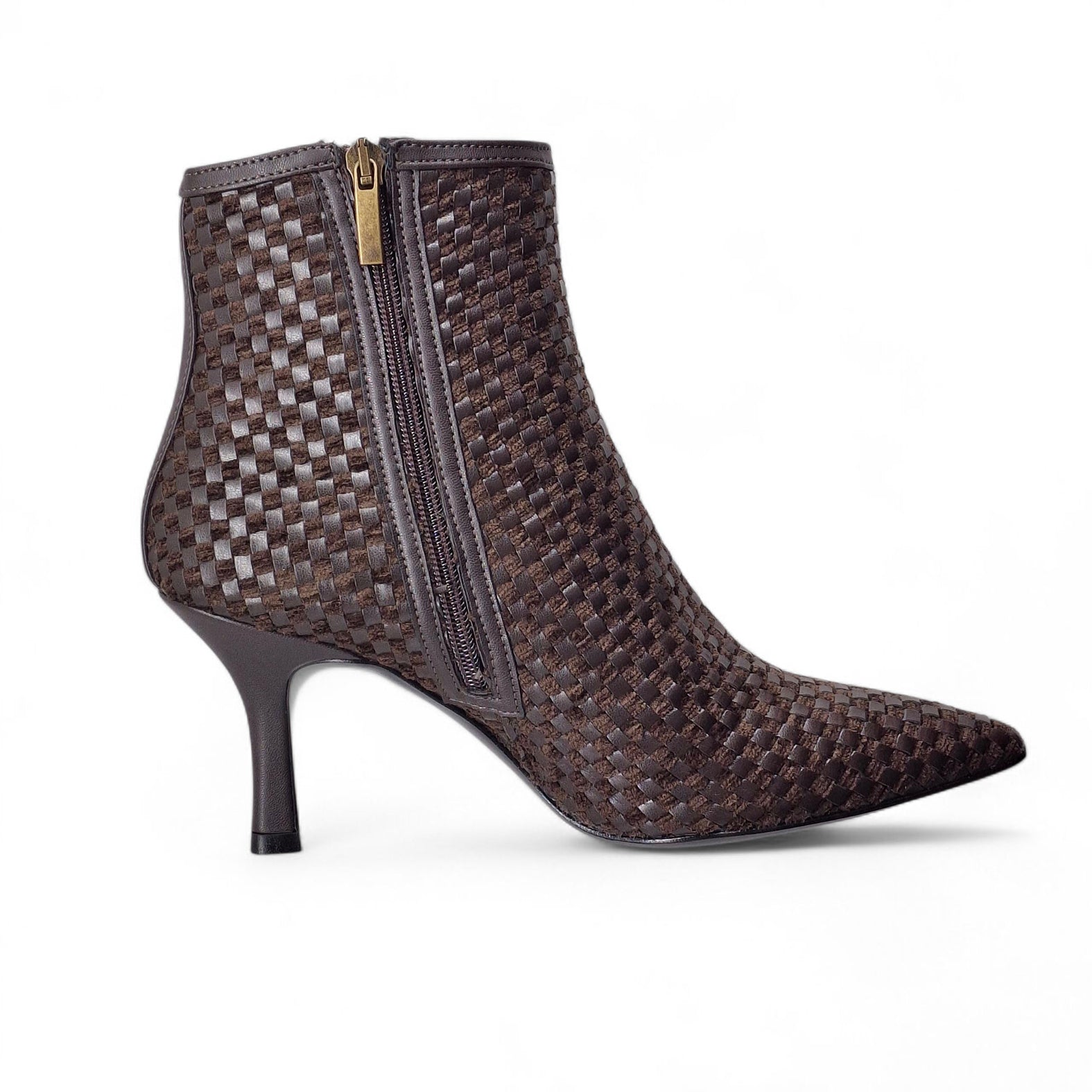 Kammi Stivaletti con Tacco da Donna – Marrone