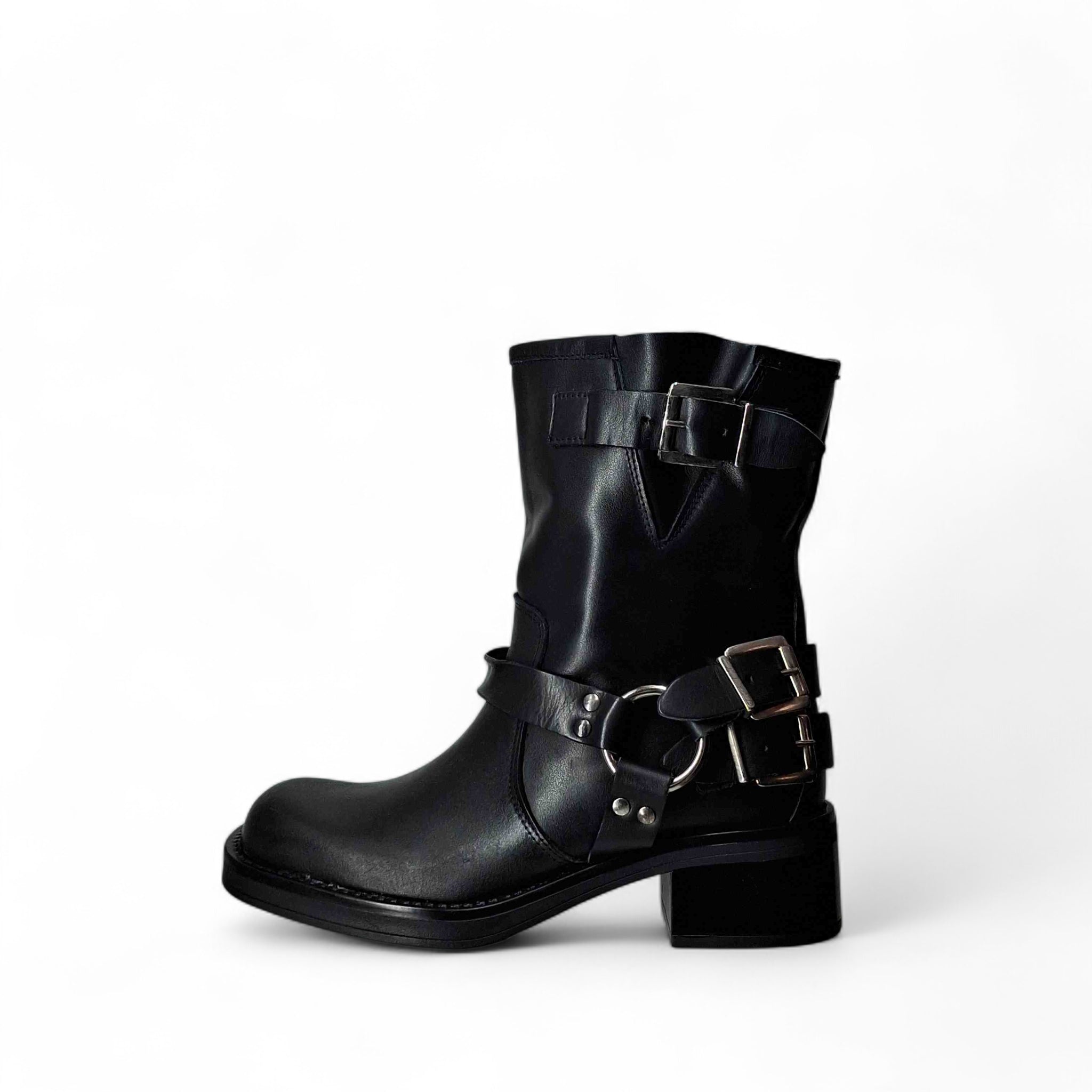 Kammi Biker Biker Frey Basso da Donna – Nero