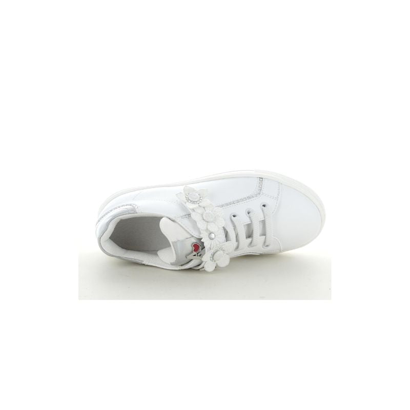 Asso Scarpe Casual Basse Sandalo Femmina Pam da Bambina – Bianco