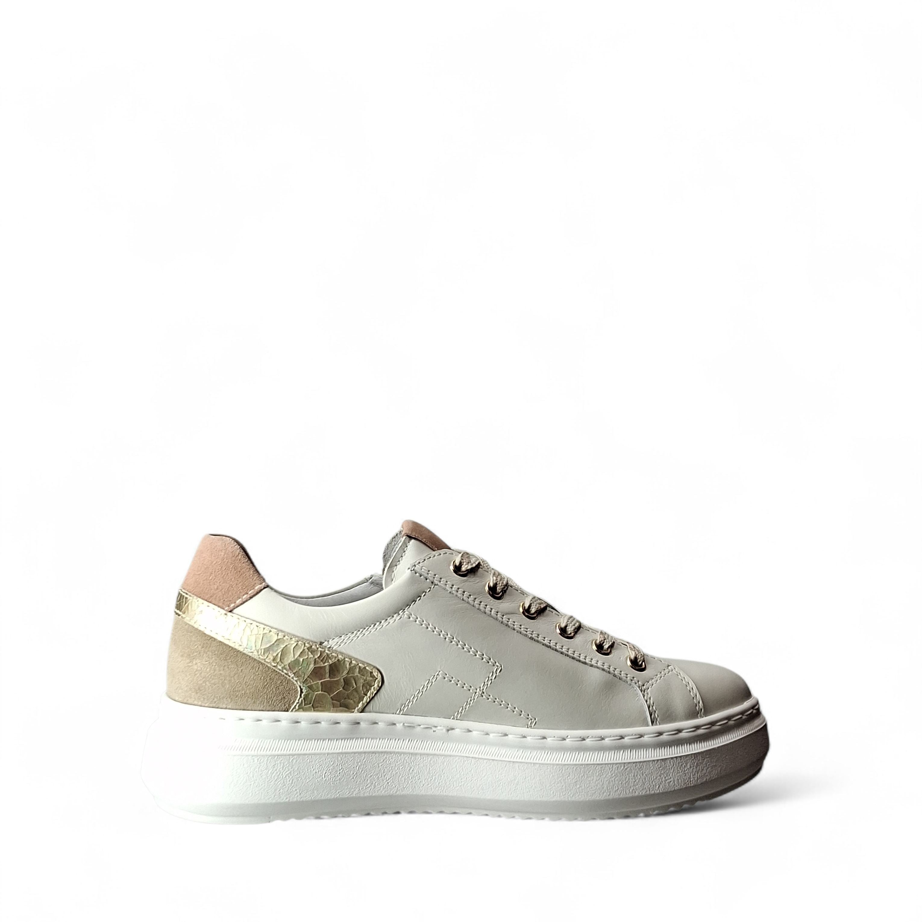 Nero Giardini Nala Sneakers Basse da Donna – Osso - E615285 D 713