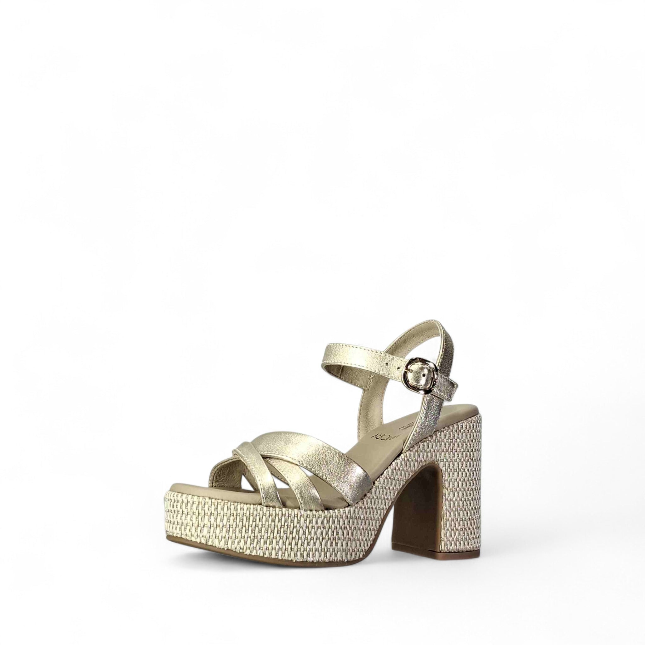 Nero Giardini Grace Sandali con Tacco da Donna – Sabbia - E616071 D 418