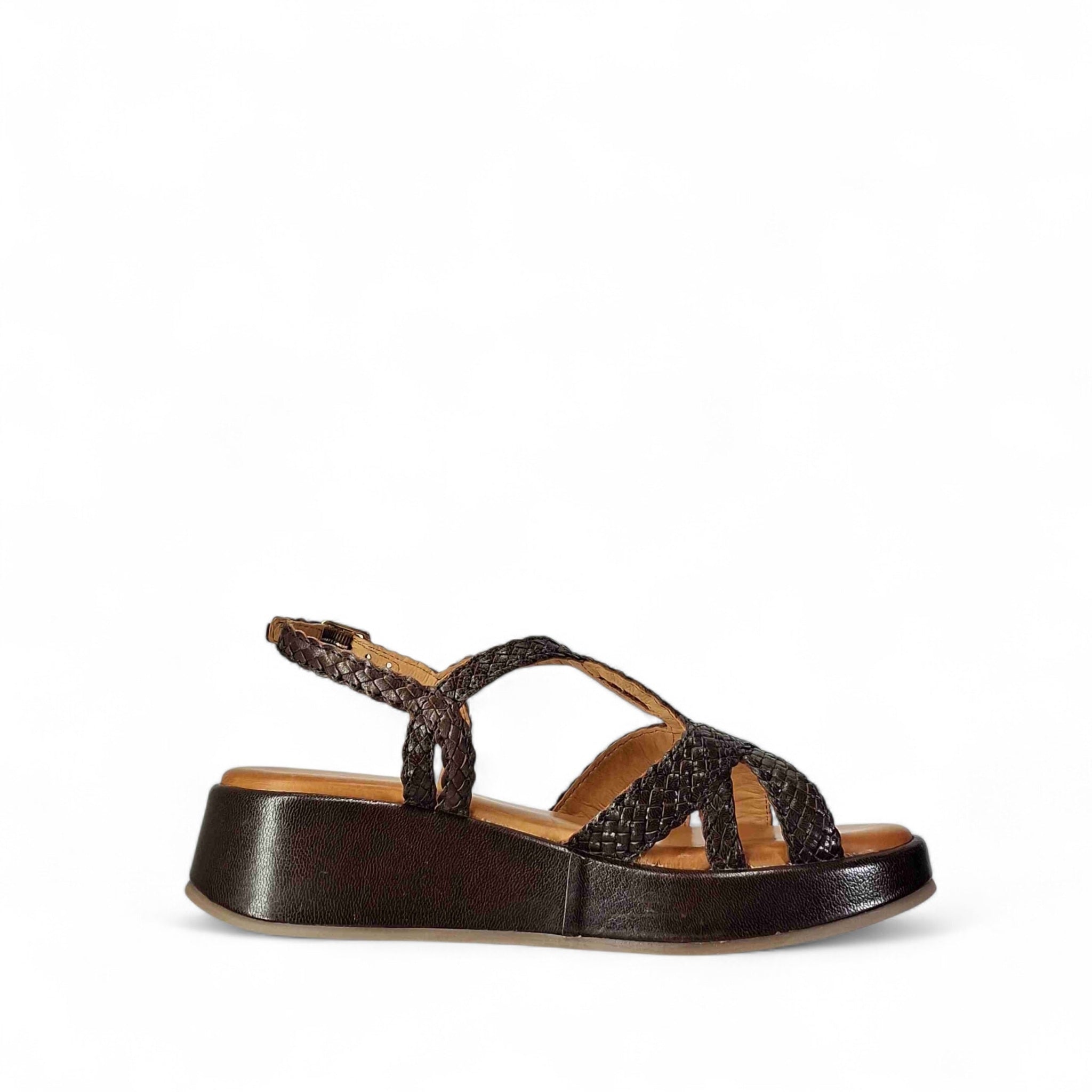 Kammi Karin Sandali con zeppa da Donna – MOON22K BROWN