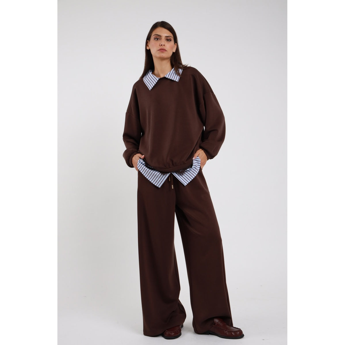 Susimix Panta jogging Pantaloni da Donna – P1167T1039 MORO