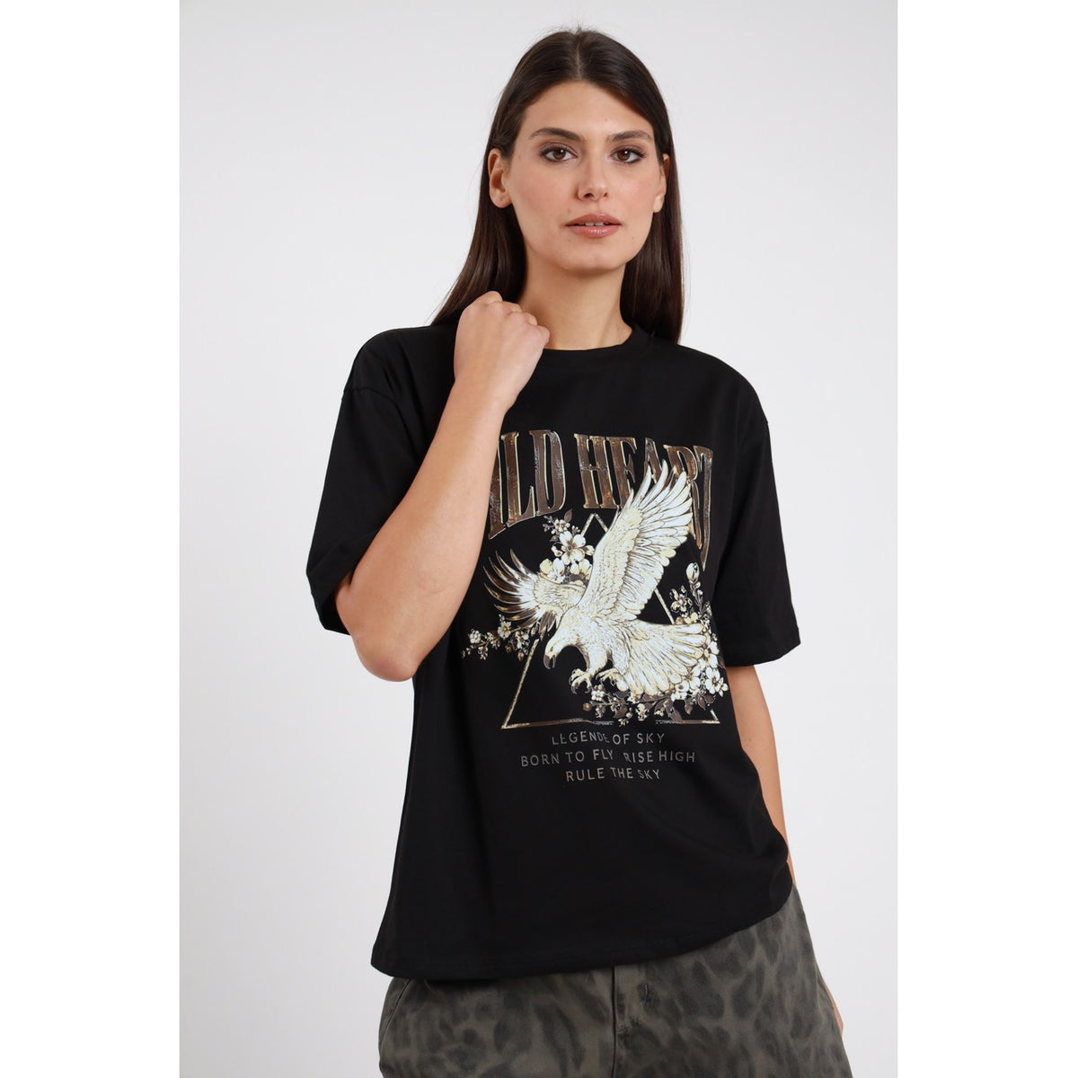 Susimix T-shirt T-shirt da Donna – T871604 NERO