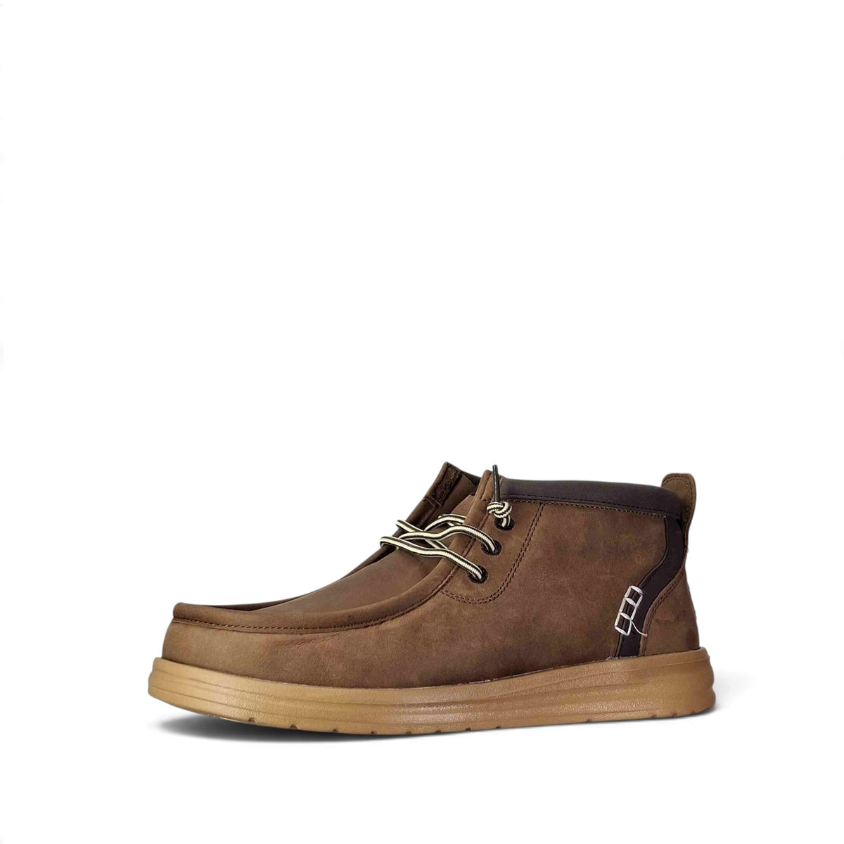 Dude Wally mid gripr leather Scarpe basse stringate da Uomo – 45161 BROWN