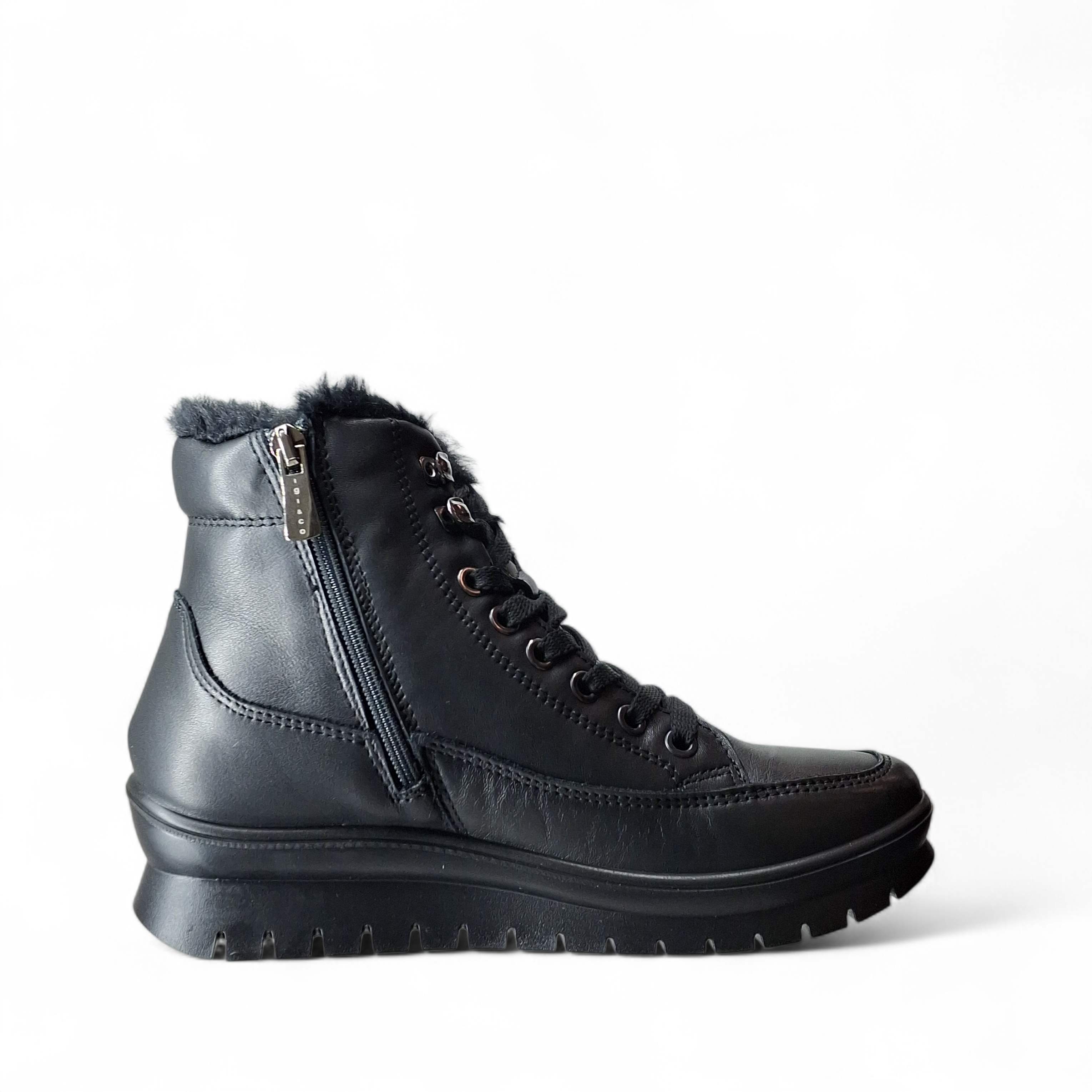 Igi&Co Stivaletti Stringati Donna Kia Gtx da Donna – Nero