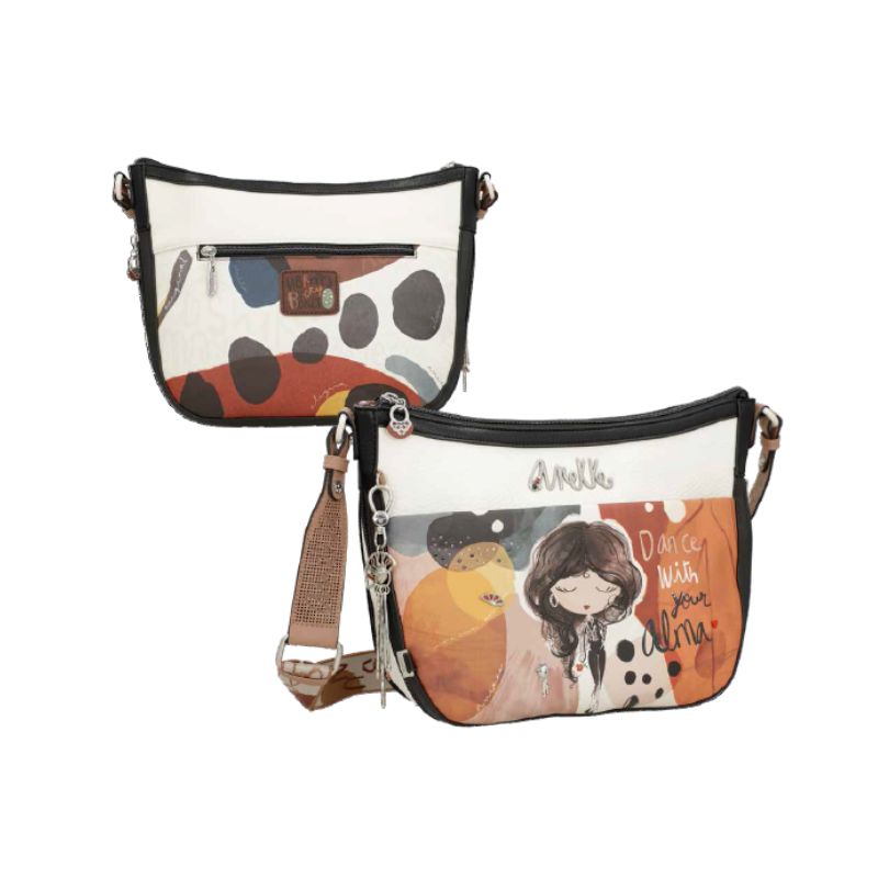 Anekke Shopping Strutturate Bolso Bandolera da Donna – Multicolor