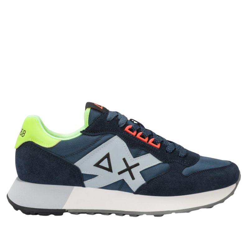 Sun68 Sneakers Basse Jaki da Uomo – Blu