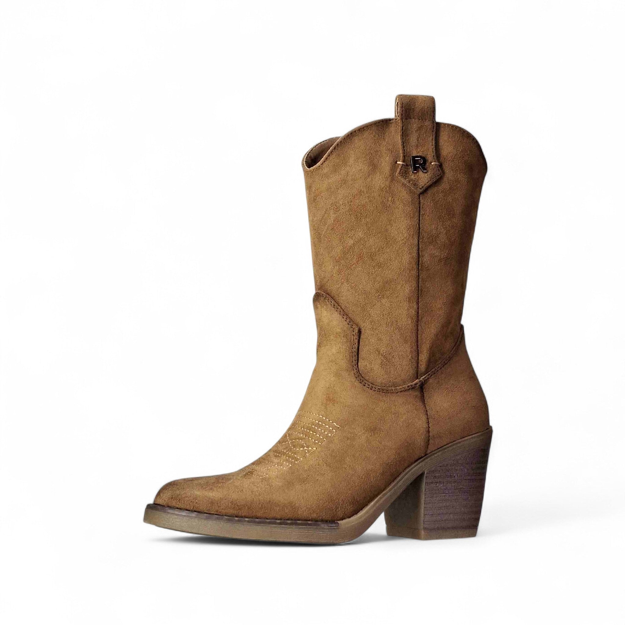 Refresh Tex Stivali Texani da Donna – Camel - 172967