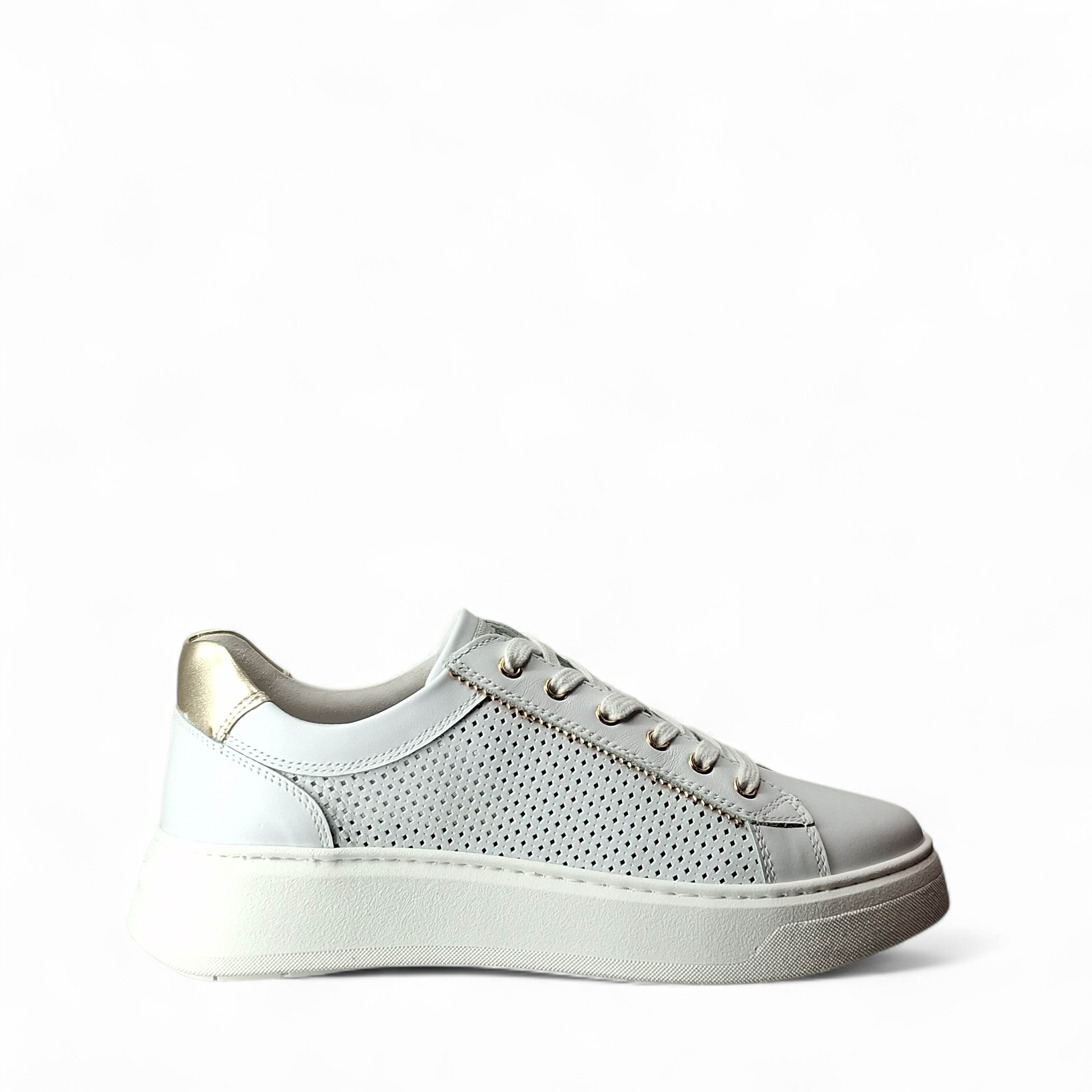 Nero Giardini Sneakers Basse Nilde da Donna – Bianco