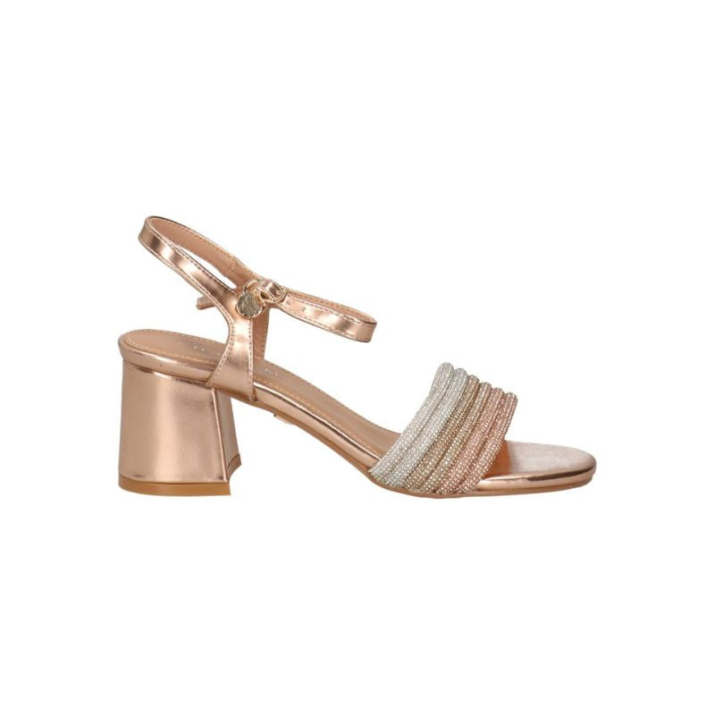 Kammi Sandali con Tacco da Donna – Oro