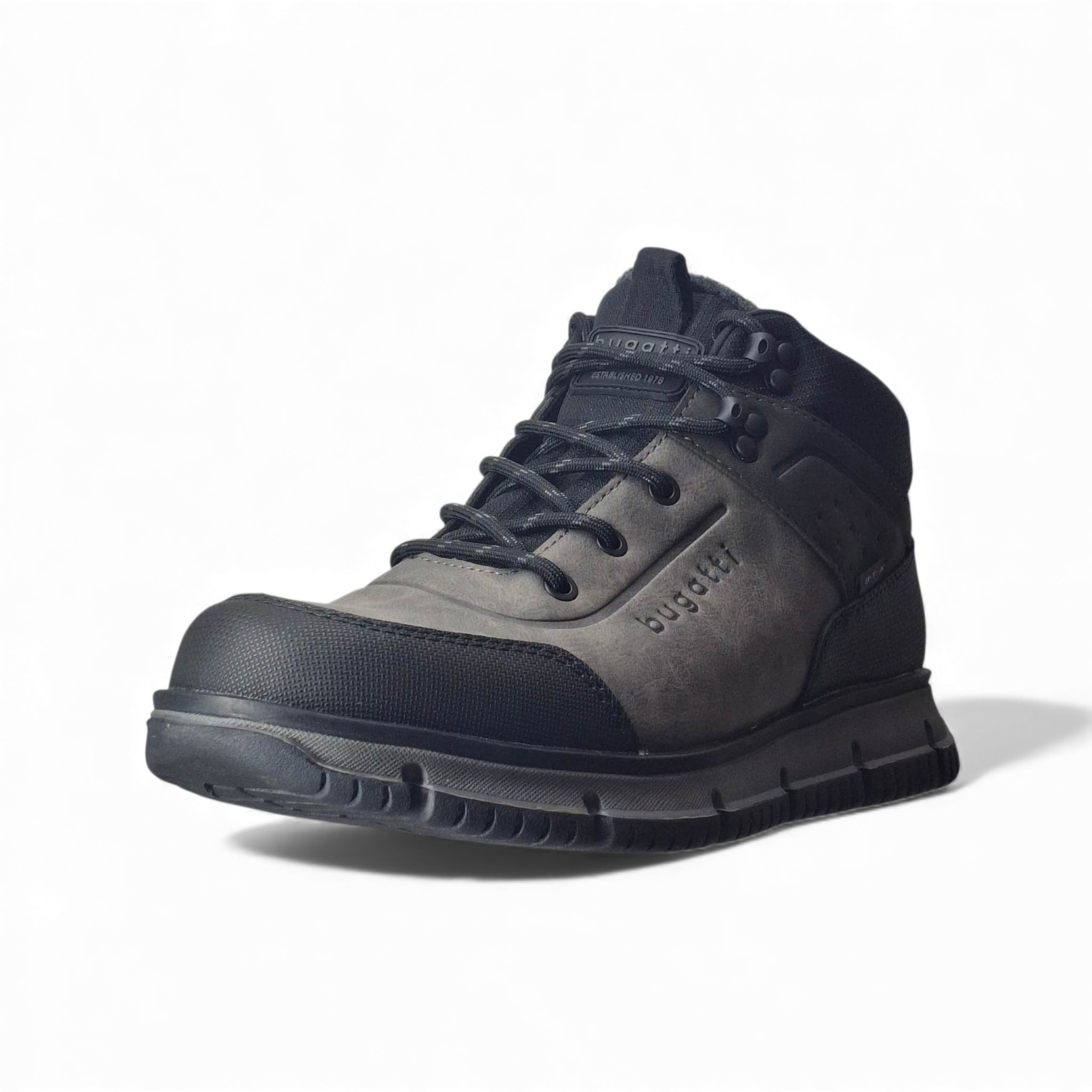 Bugatti Shoes Anfibi Samper da Uomo – Grigio