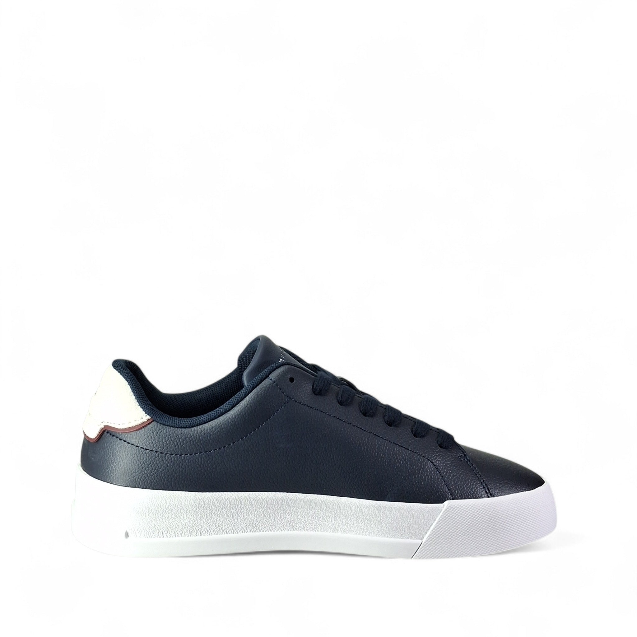 Tommy Hilfiger Th Court Lth Detail Ess Sneakers Basse da Uomo – ND - FM0FM05367DW5
