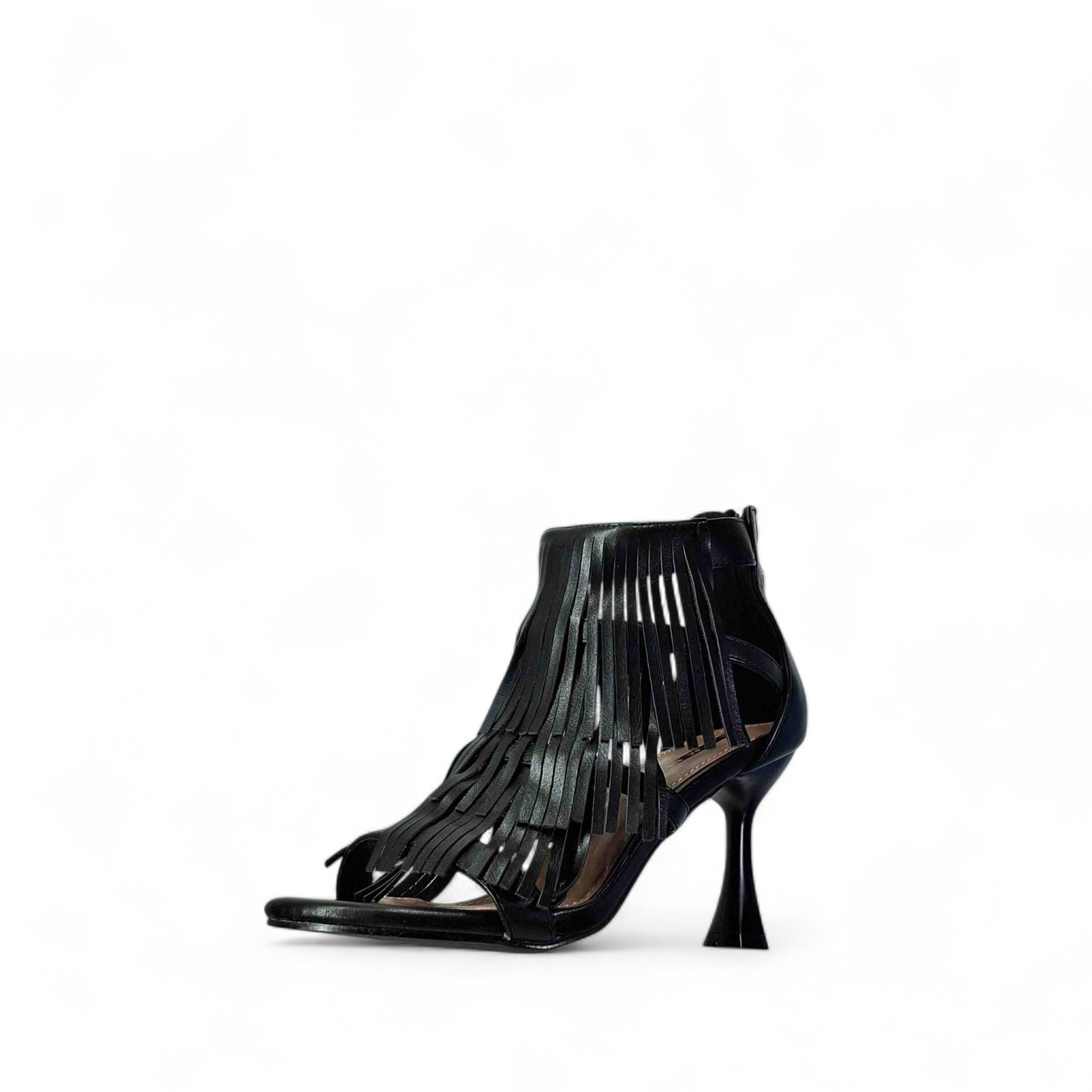 Kammi Kanie Sandali con Tacco da Donna – Nero - 2592+1